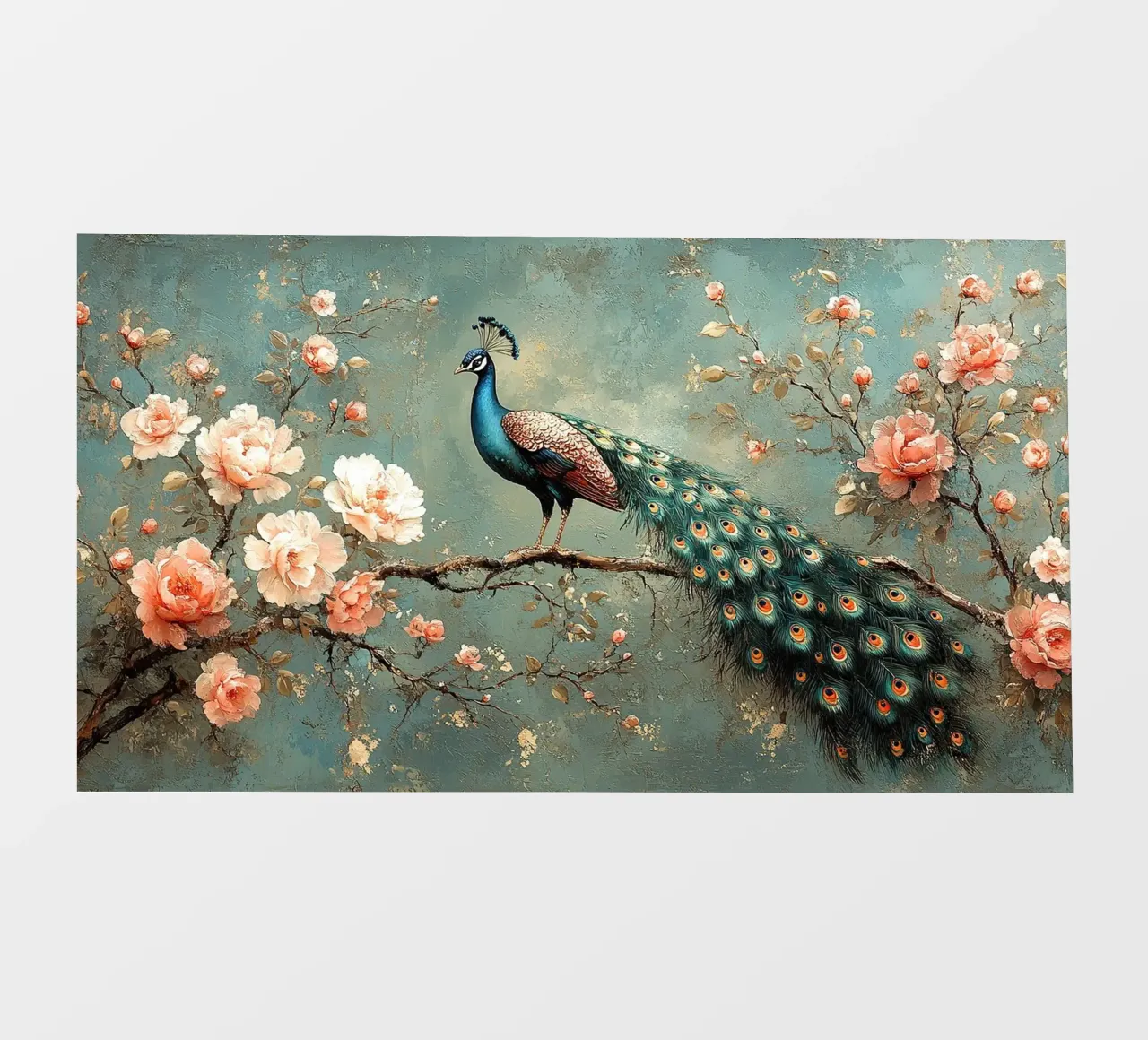 William Morris Pfau pellicola backlit da Botanical Art Studio