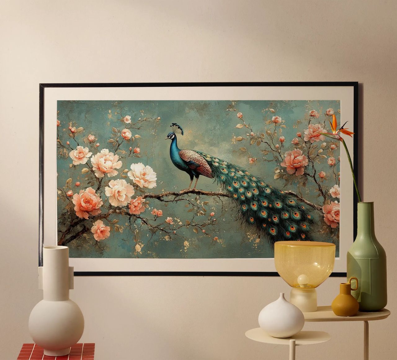 William Morris Pfau poster by Botanical Art Studio