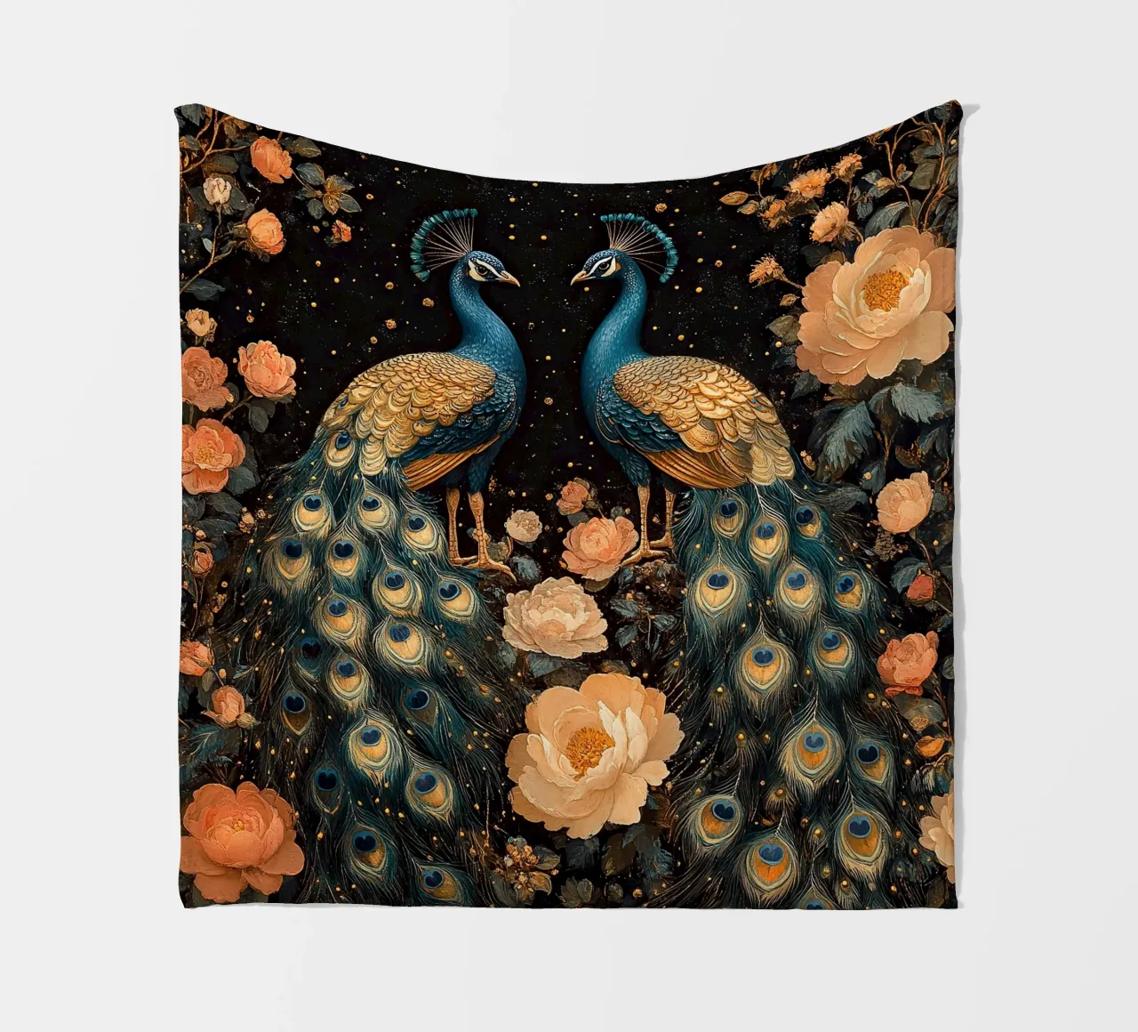 William Morris Pfau coperta in pile da Botanical Art Studio