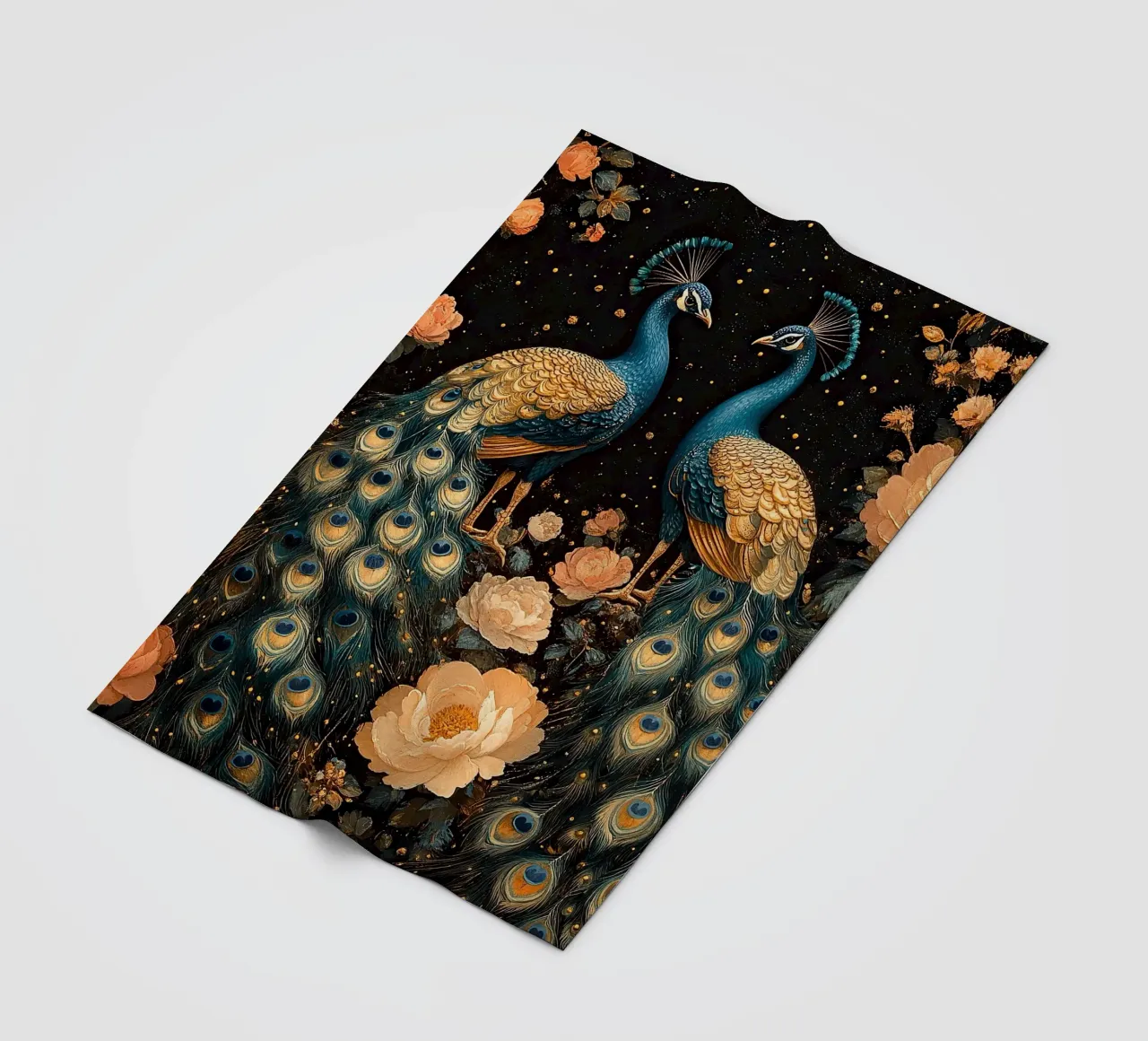 William Morris Pfau coperta in pile da Botanical Art Studio