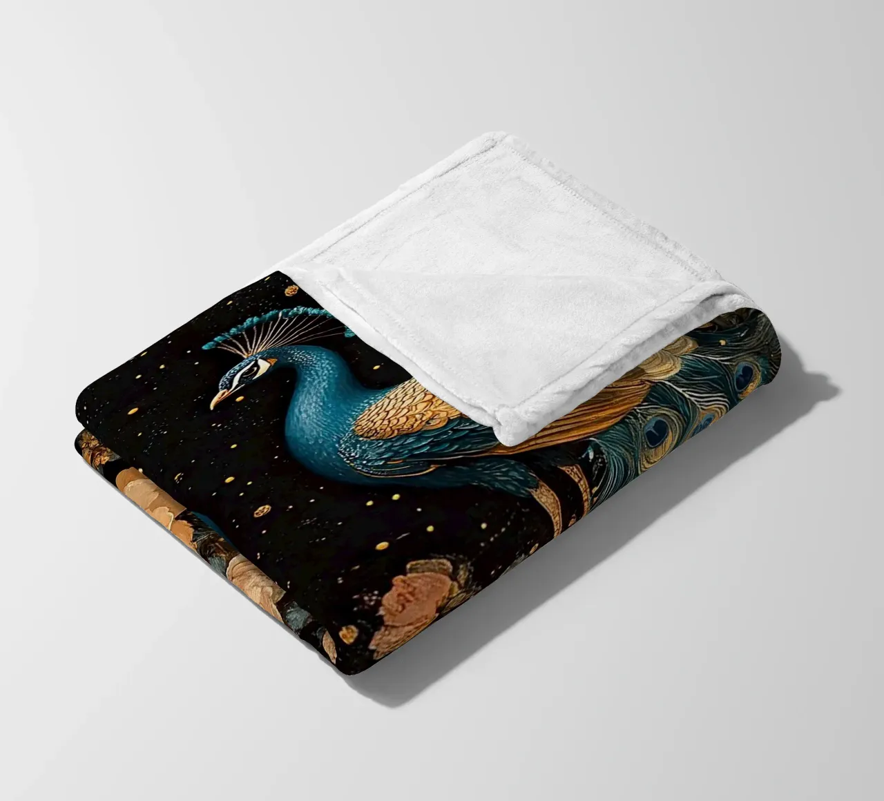William Morris Pfau coperta in pile da Botanical Art Studio