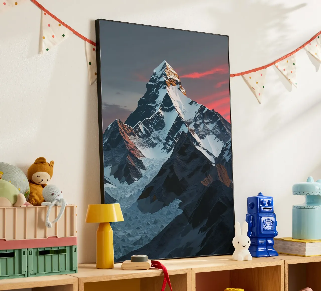 Jagged Elegance of K2 at Sunset pannello forex da AlbertKlee