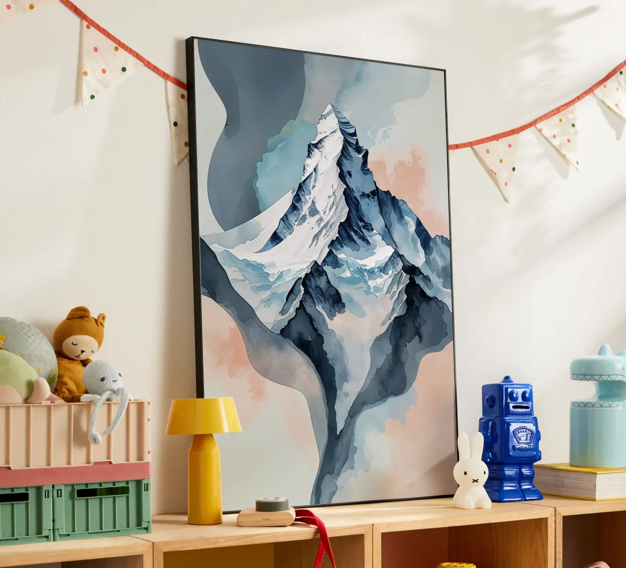 K2's Abstract Flow: Fluid Grandeur alluminio dibond da AlbertKlee