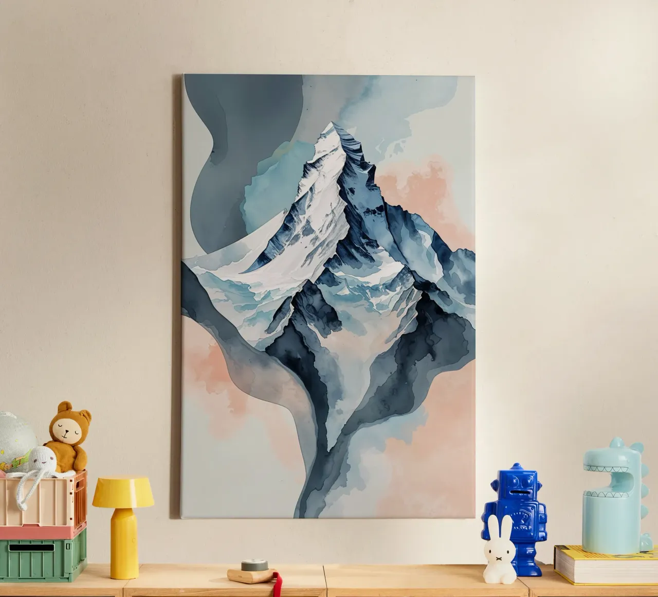 K2's Abstract Flow: Fluid Grandeur tela da AlbertKlee