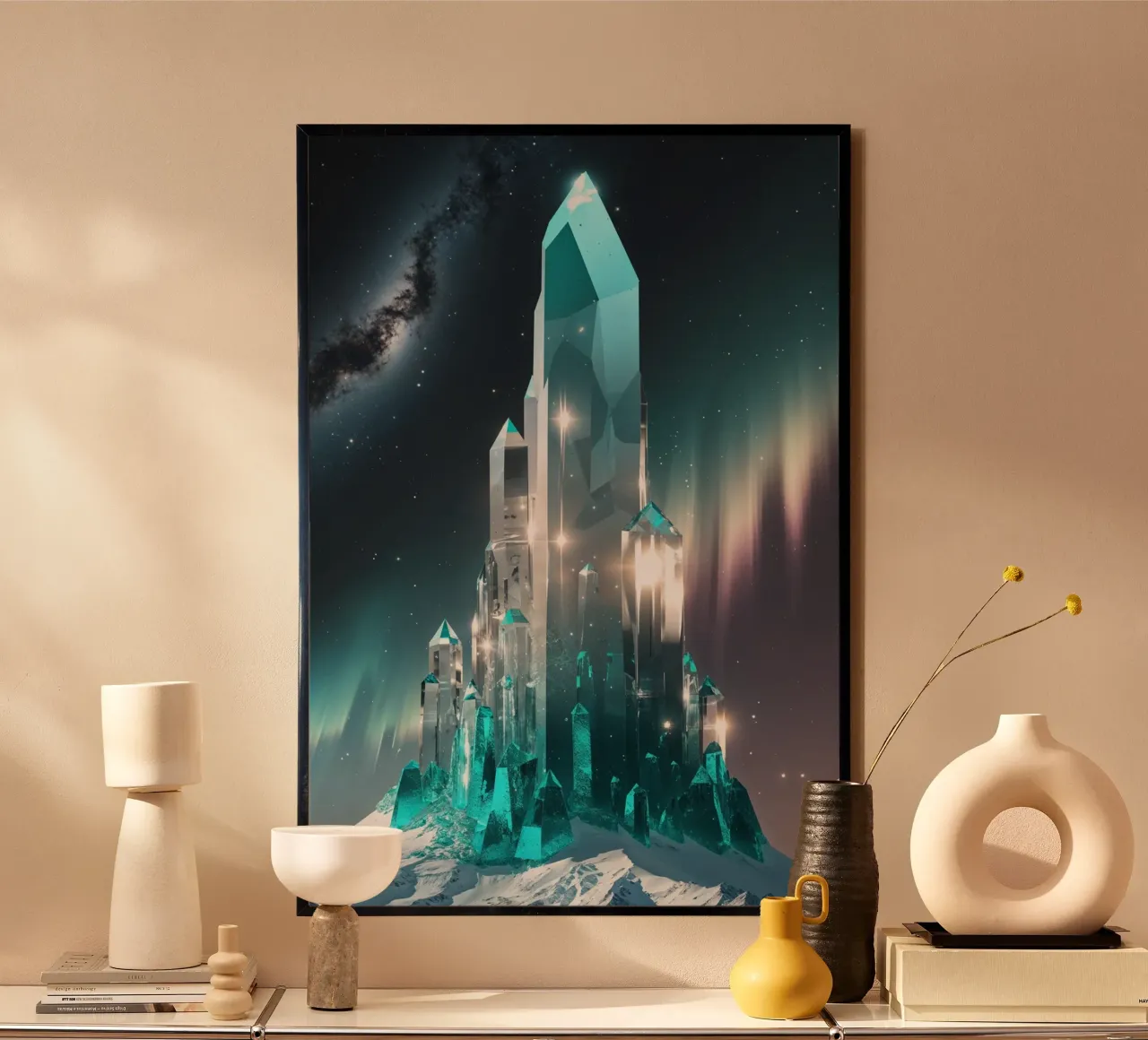 K2 in Crystalline Cosmos carta hahnemühle da AlbertKlee