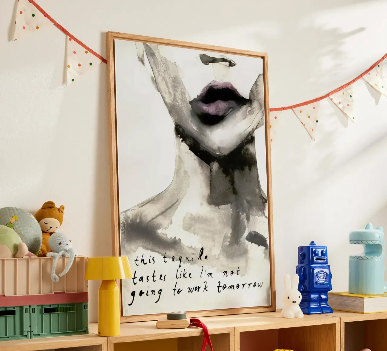 Tequila Cheetah plexiglass da Victoria Verbaan