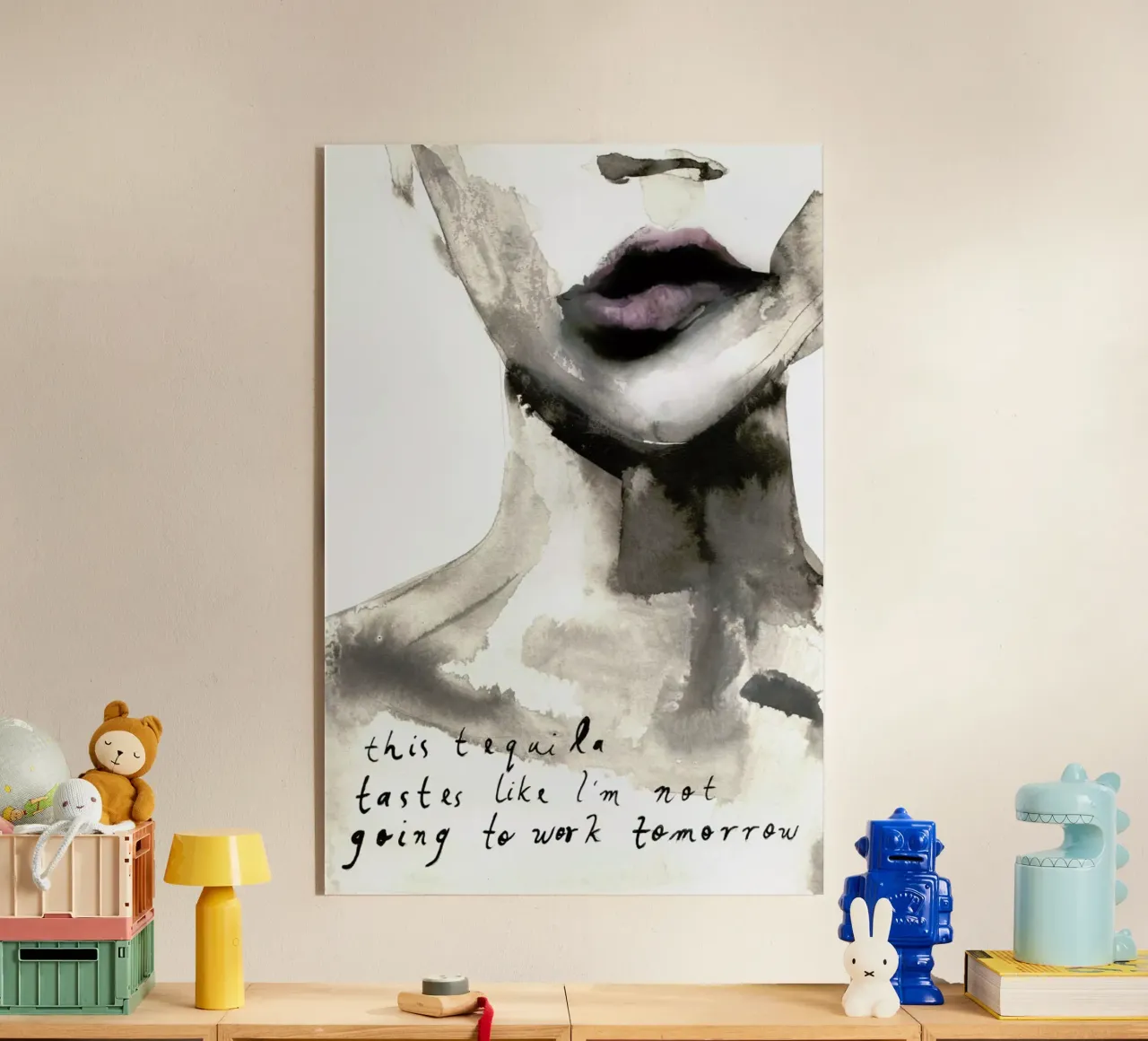 Tequila Cheetah plexiglass da Victoria Verbaan