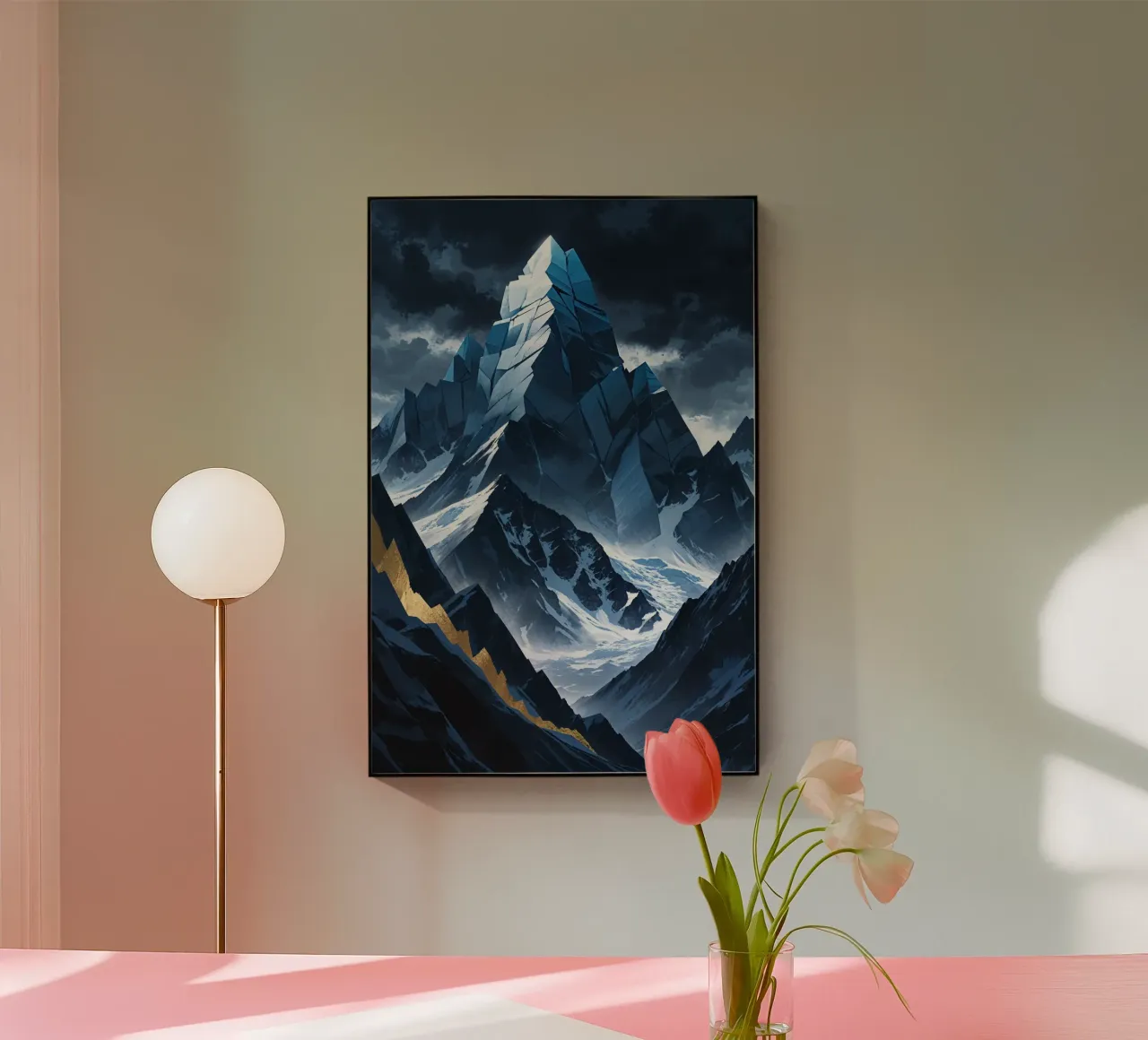 K2 in Dynamic Angular Perspectives acryl van AlbertKlee