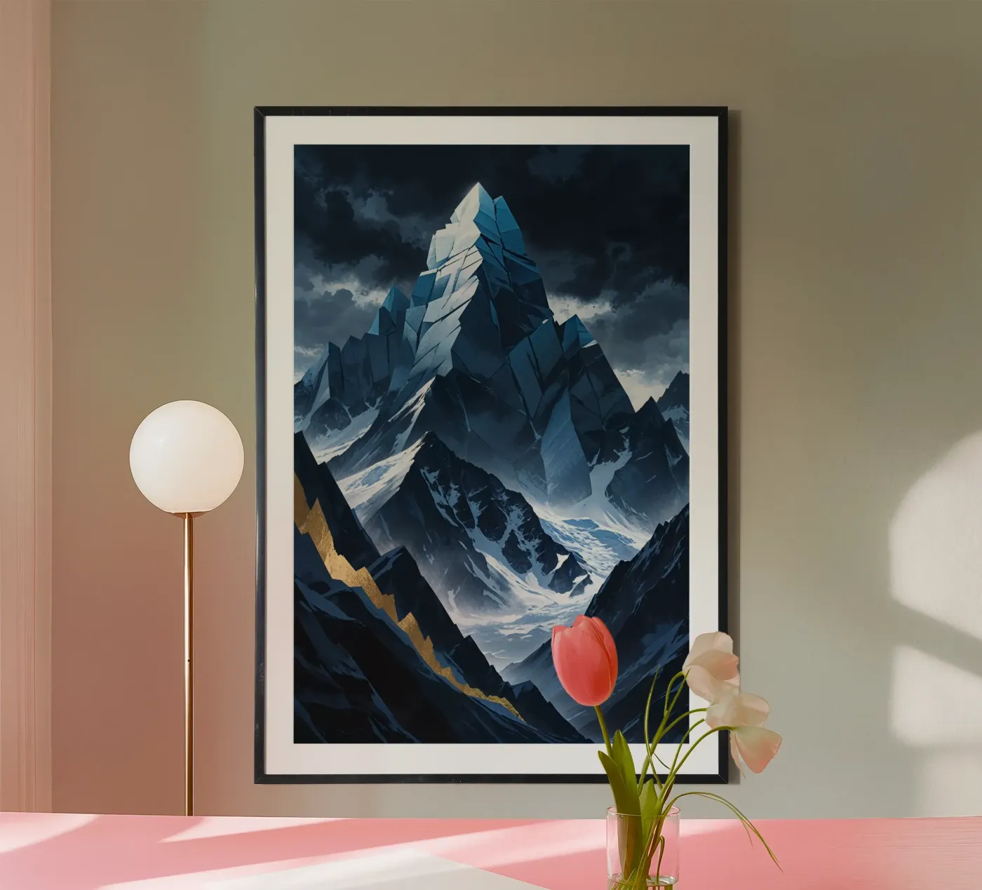 K2 in Dynamic Angular Perspectives Poster von AlbertKlee