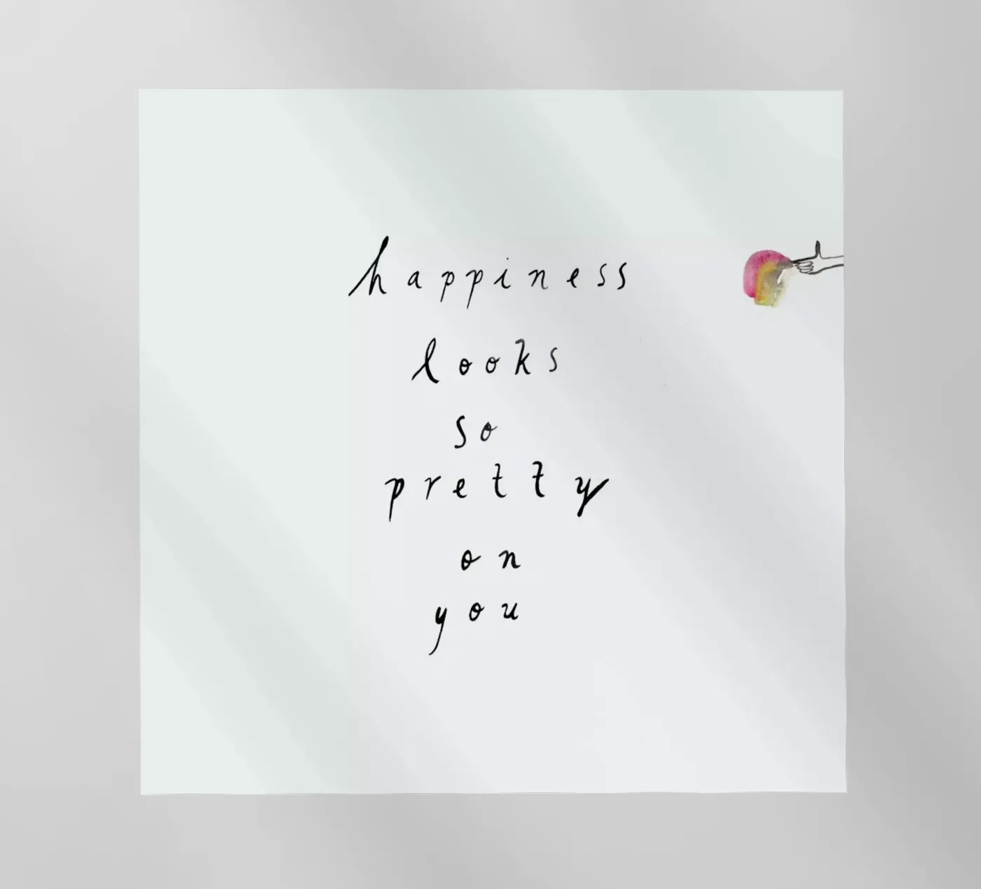 Happiness pellicola backlit da Victoria Verbaan