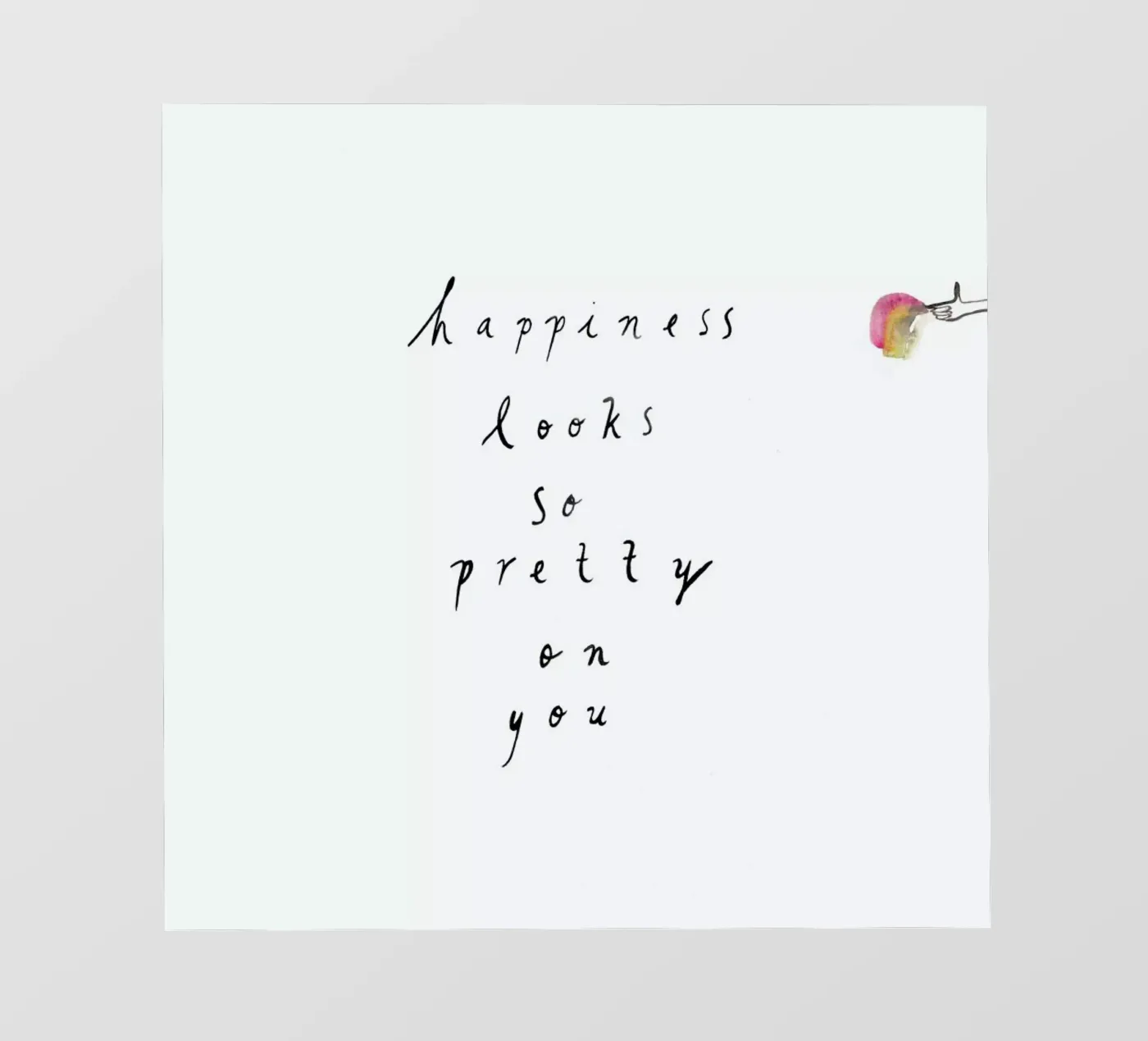 Happiness pellicola backlit da Victoria Verbaan