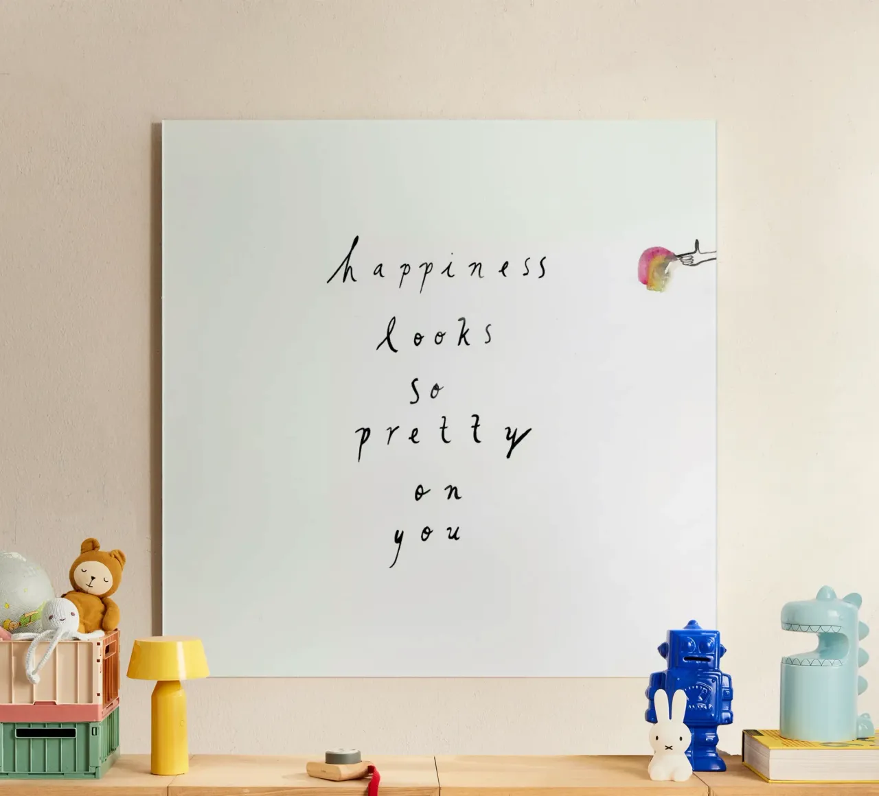 Happiness plexiglass da Victoria Verbaan