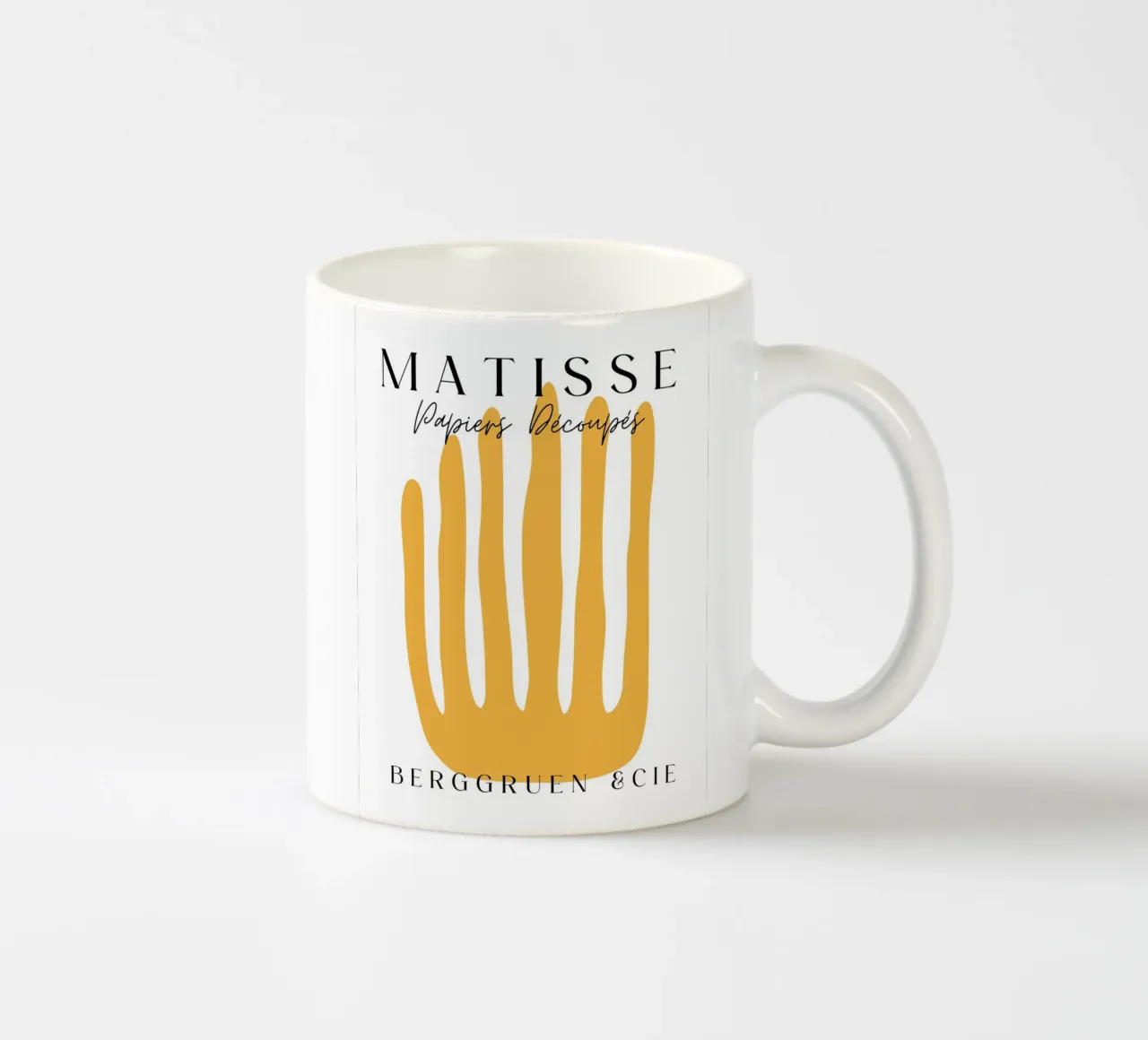 bold yellow shape tazza in ceramica da ramosashop