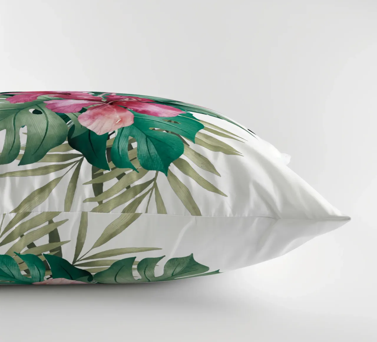 Vibrazioni estive con fenicotteri tropicali cuscino da Andrea Haase Vintage World