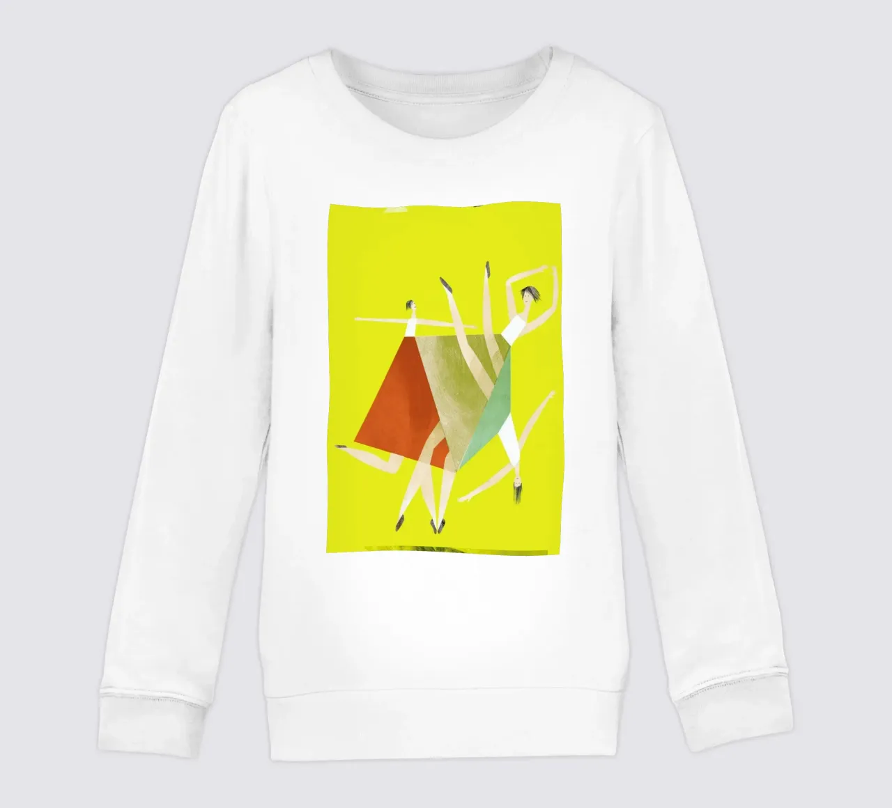 Dancing Yellow felpa bambino da Monika Aichele