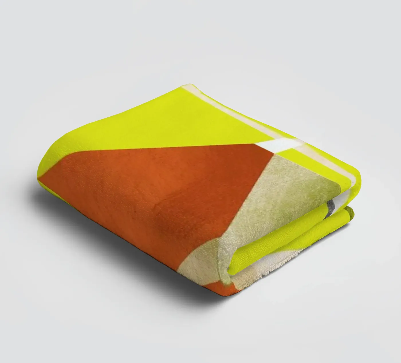 Dancing Yellow badhanddoek van Monika Aichele