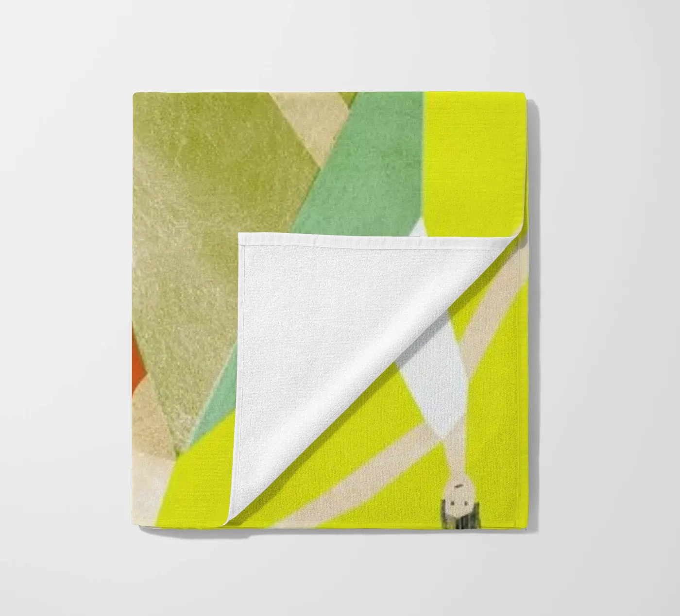 Dancing Yellow Strandtuch von Monika Aichele