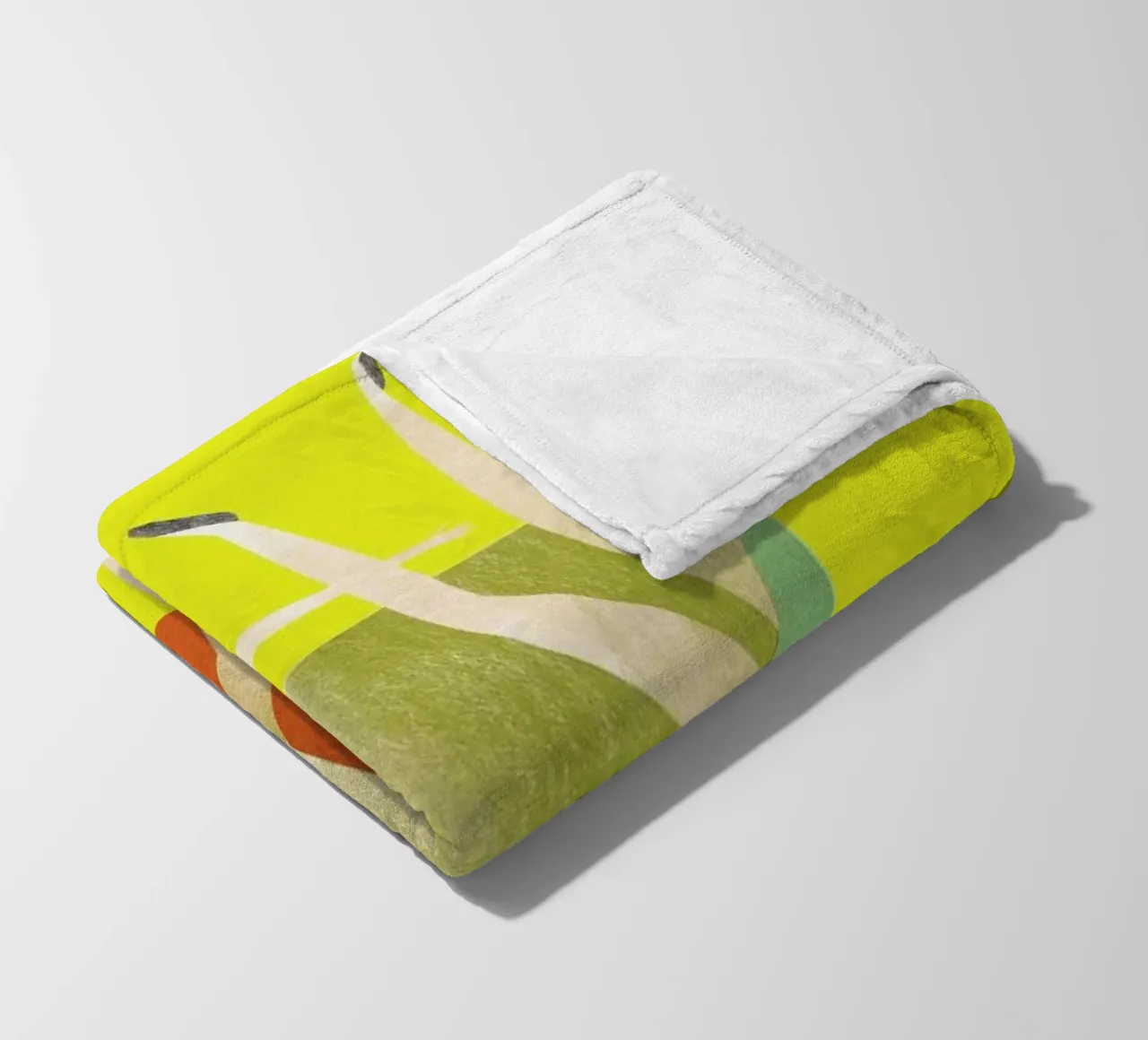 Dancing Yellow coperta in pile da Monika Aichele