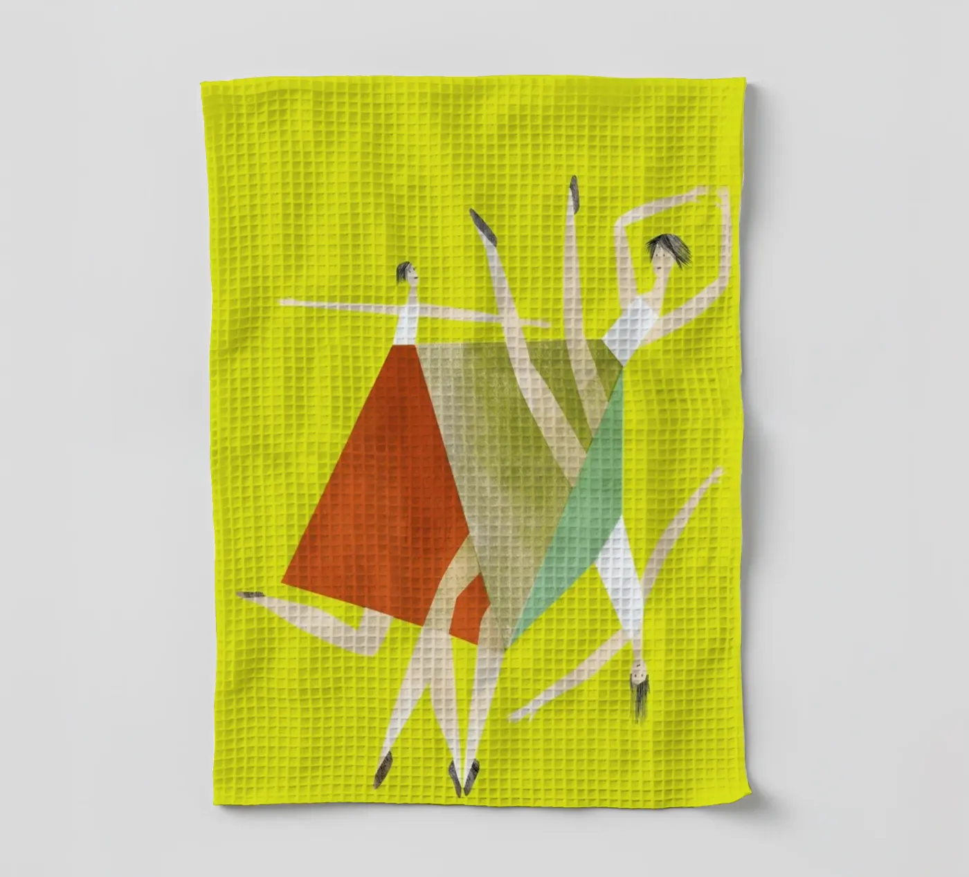 Dancing Yellow torchon de Monika Aichele