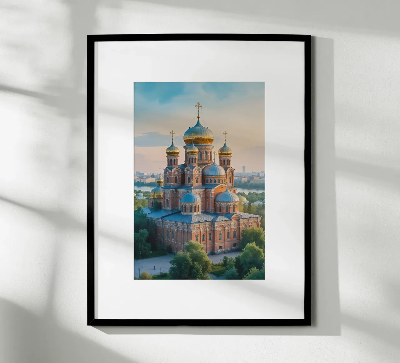 Golden Majesty of Kyiv’s Cathedral poster da AlbertKlee