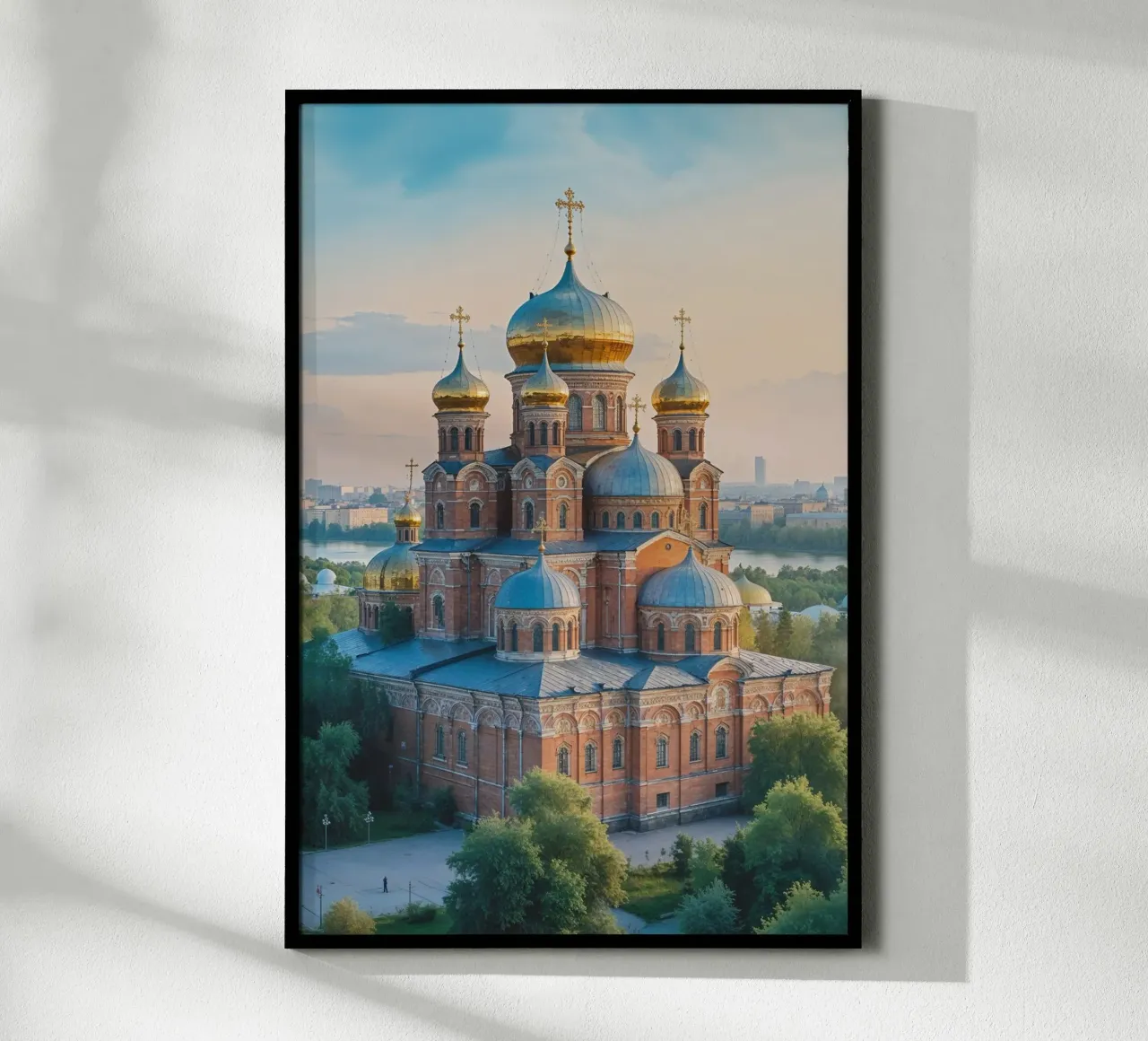 Golden Majesty of Kyiv’s Cathedral poster da AlbertKlee