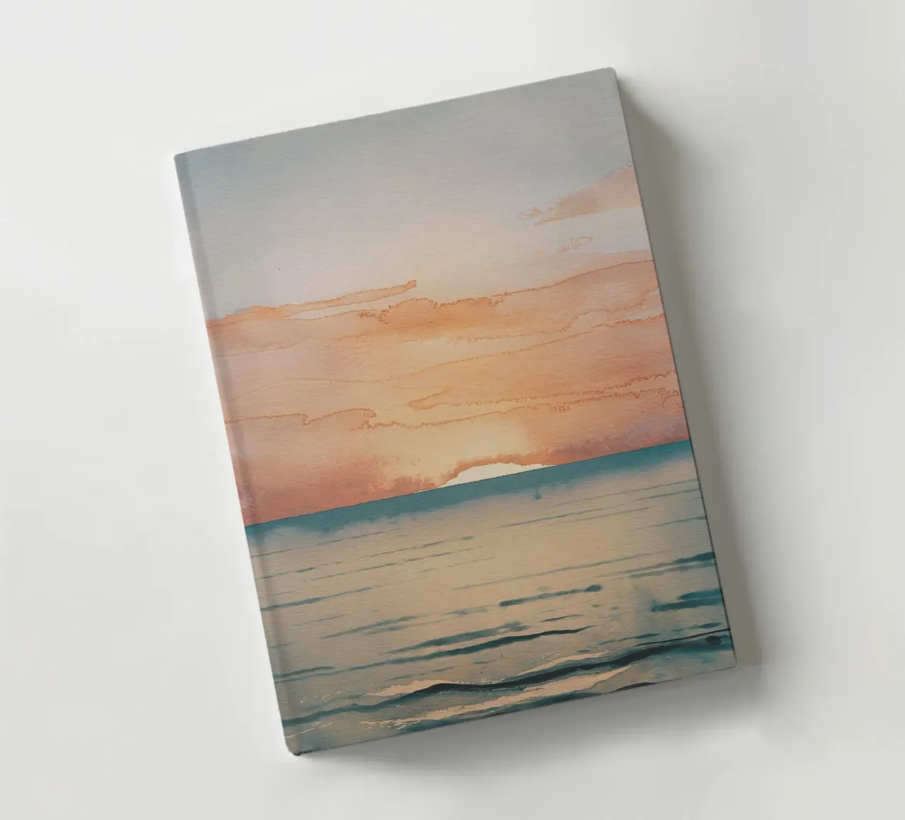 Sunset At The Beach notebook by logic