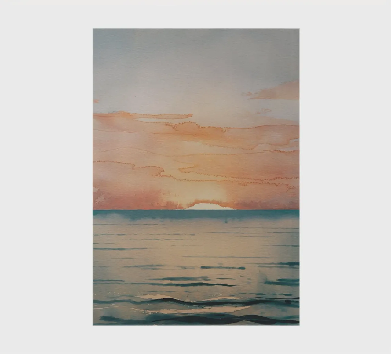 Sunset At The Beach notebook by logic
