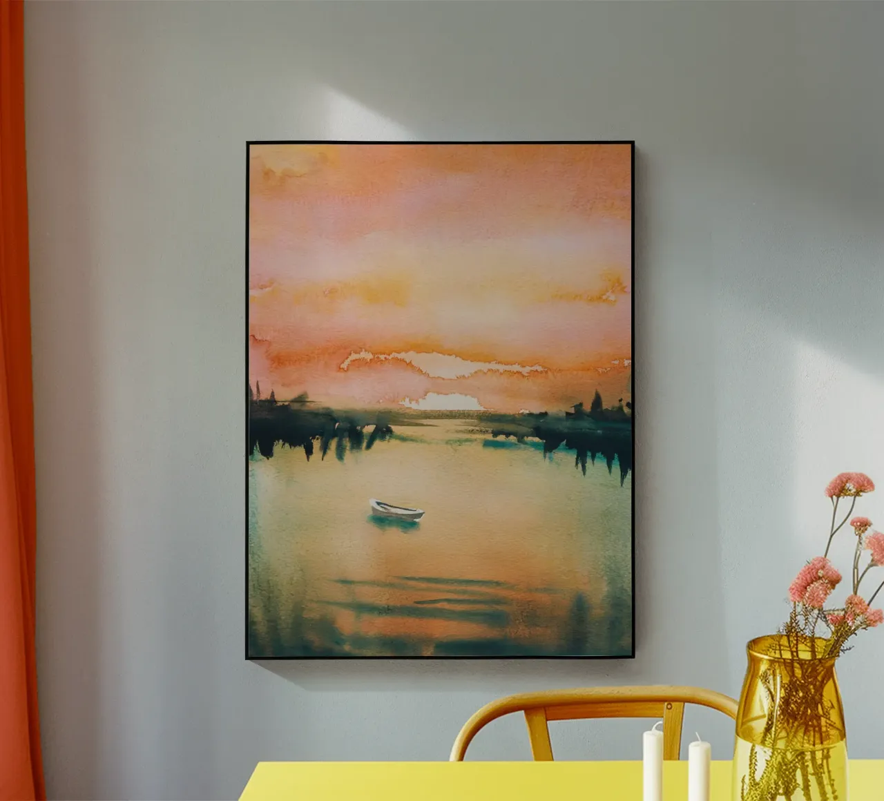 Tramonto in spiaggia plexiglass da logic