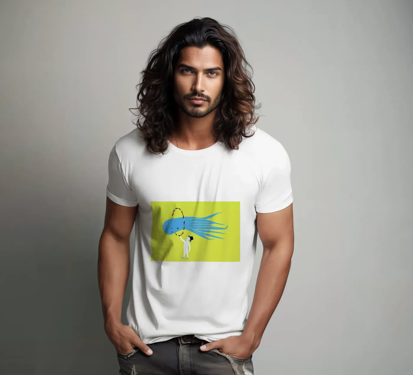 Jump t-shirt da Monika Aichele
