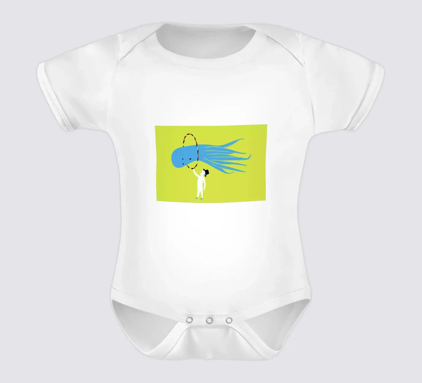 Jump body neonato maniche corte da Monika Aichele