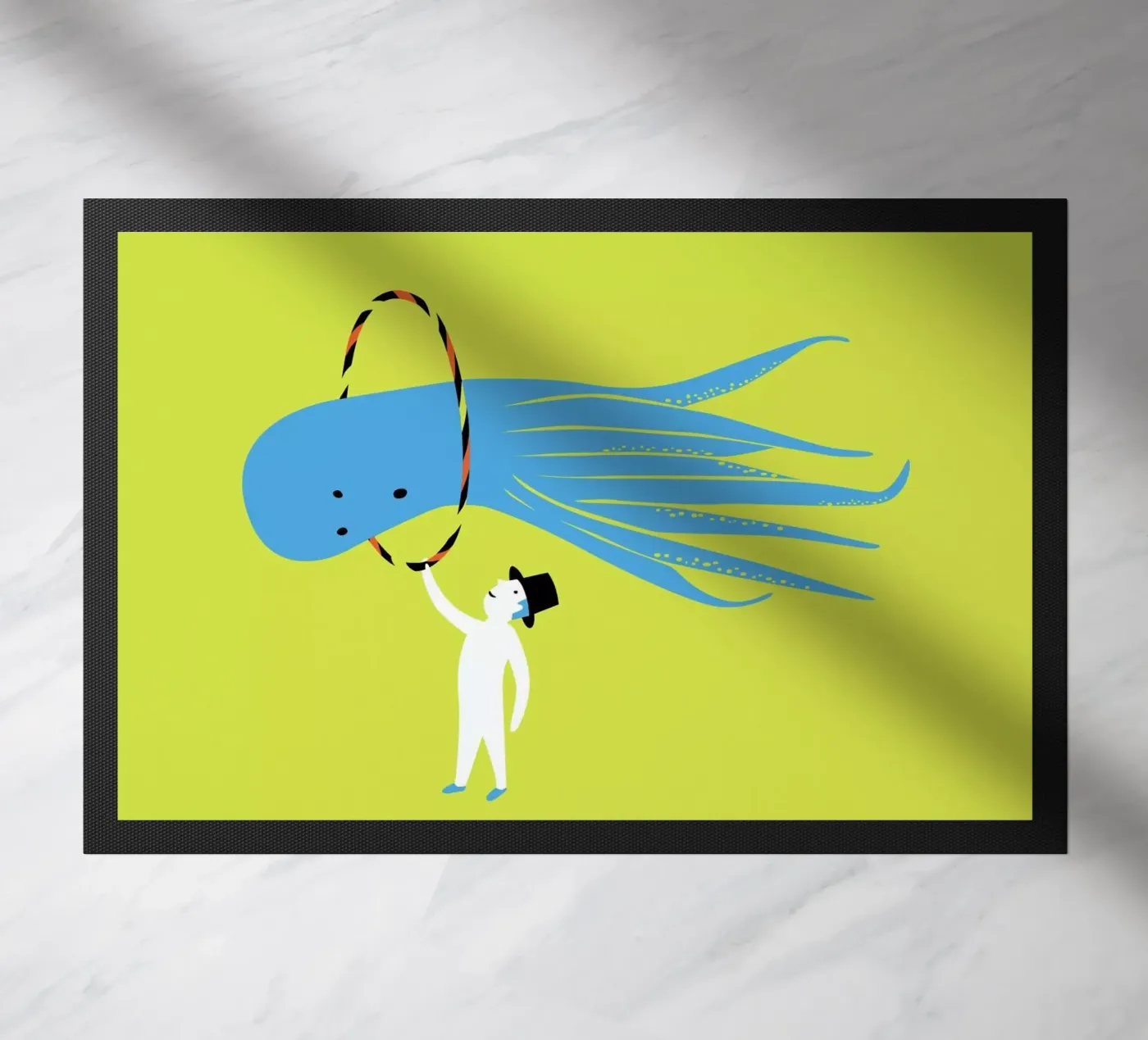 Jump Fußmatte von Monika Aichele