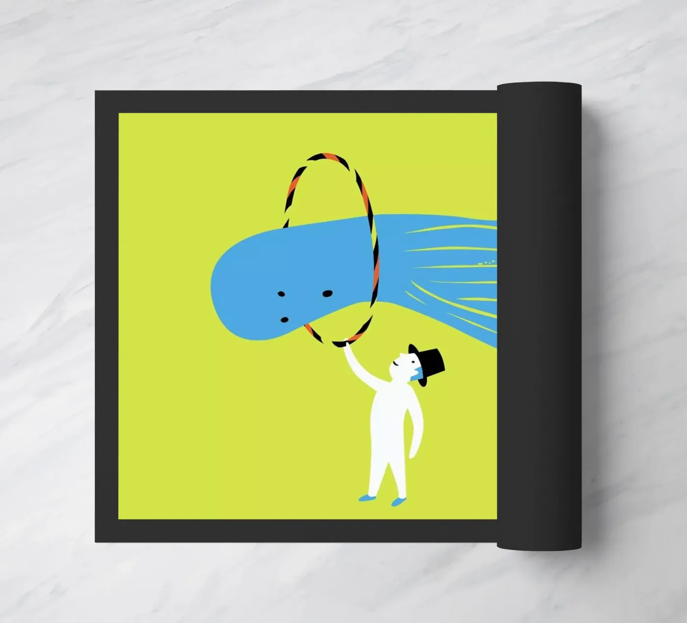 Jump Fußmatte von Monika Aichele