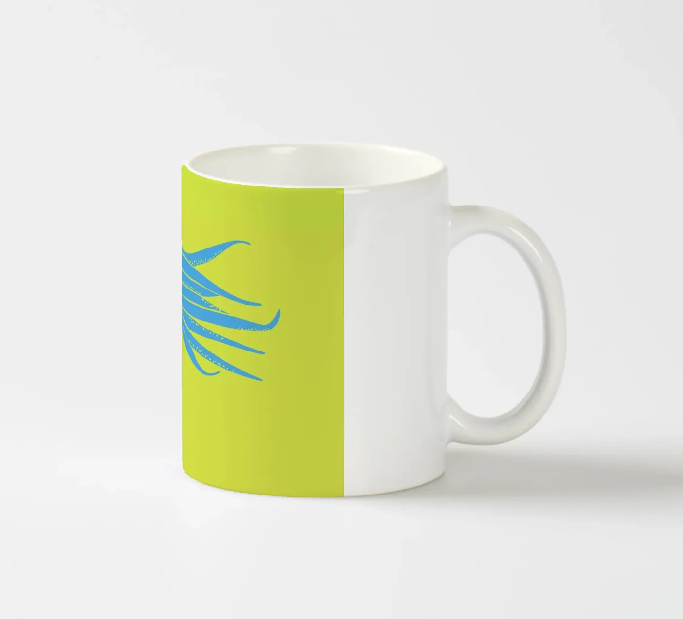 Jump ceramic mug by Monika Aichele