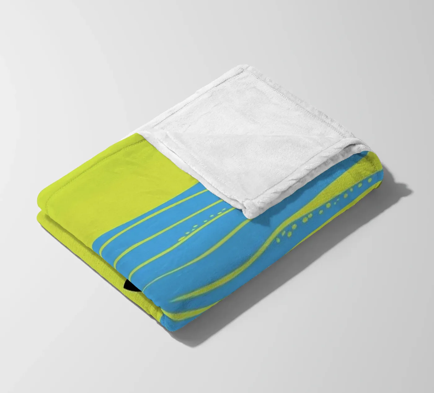 Jump fleece blanket by Monika Aichele