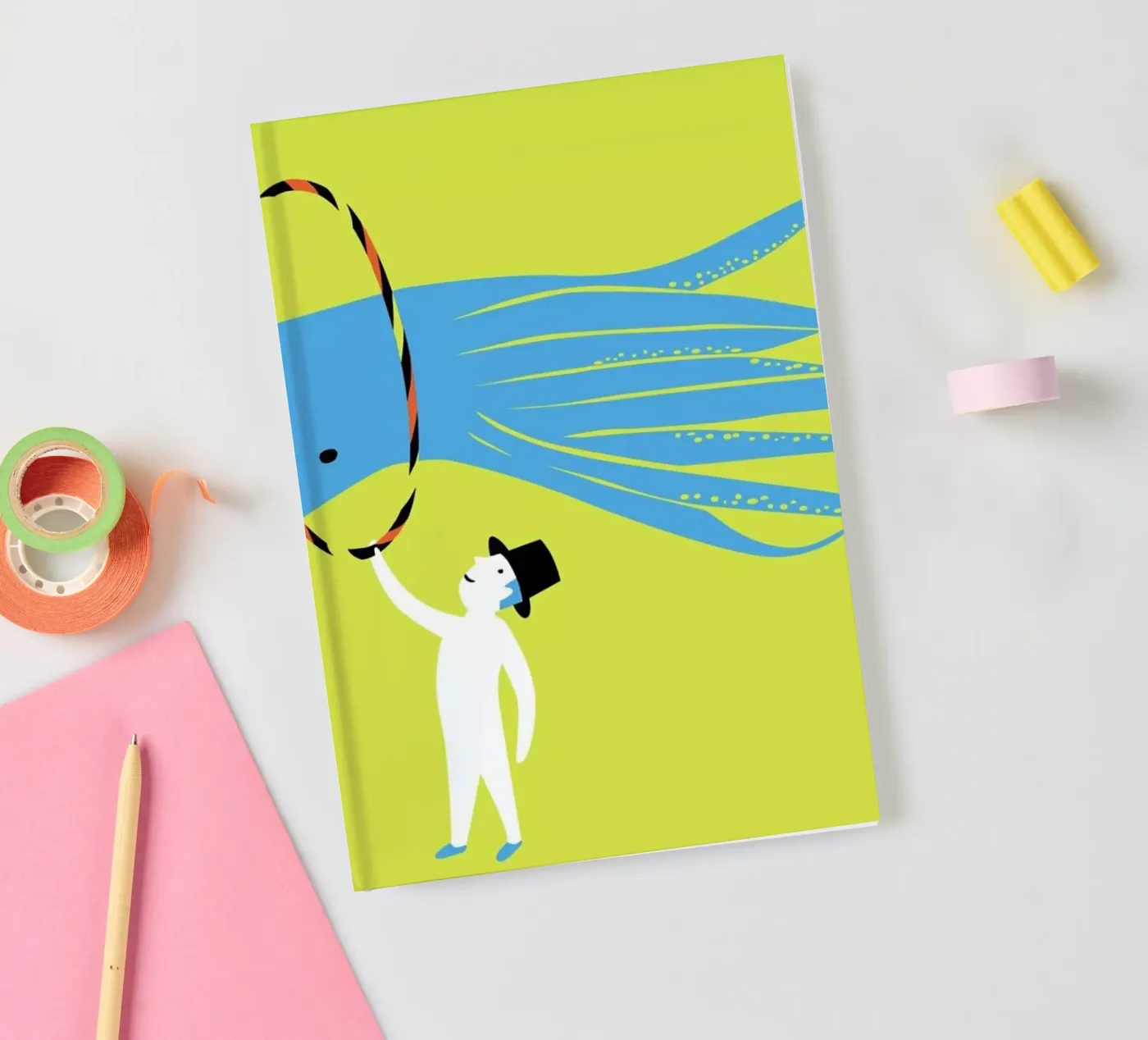 Jump notebook by Monika Aichele