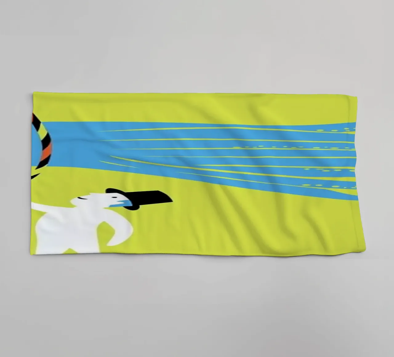 Jump badhanddoek van Monika Aichele