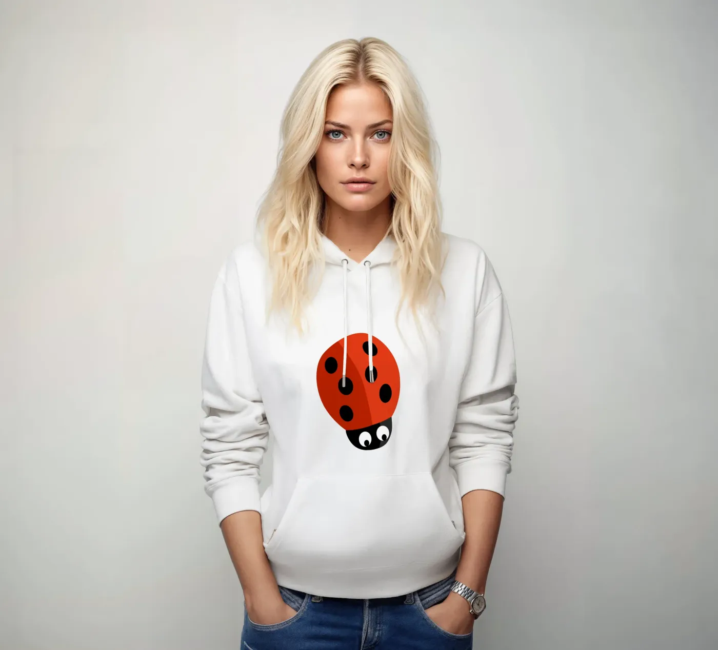 Ladybug hoodie by C.WILL