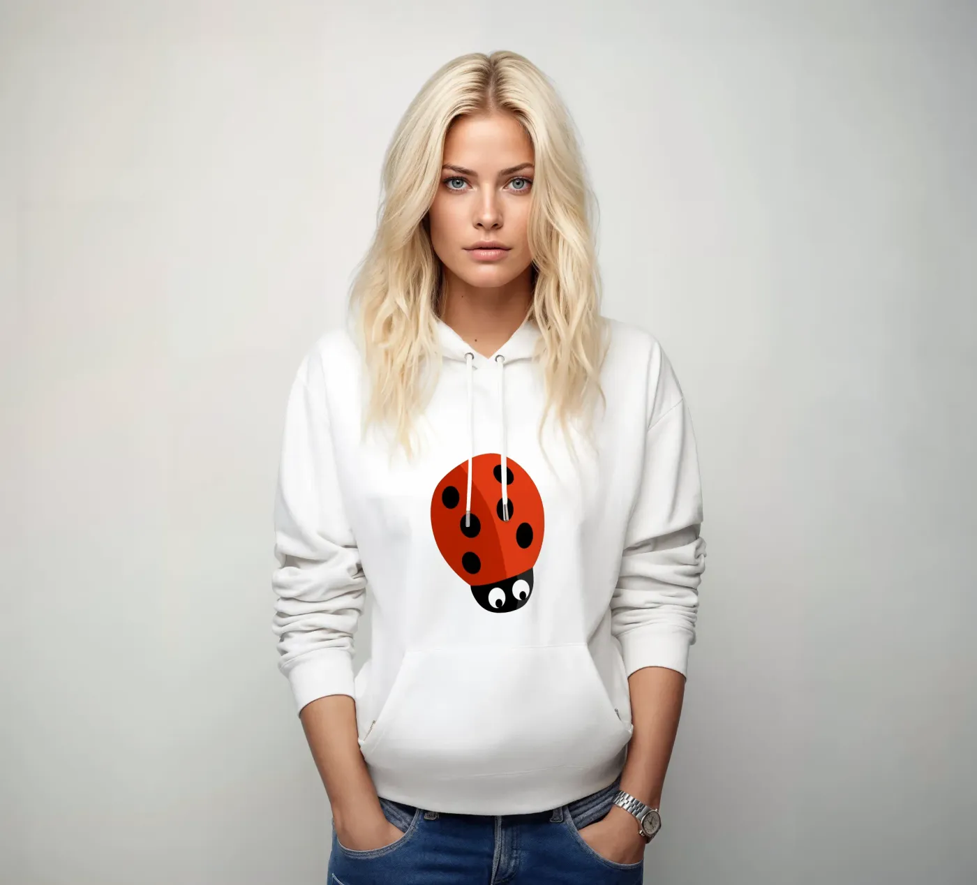 Ladybug hoodie by C.WILL