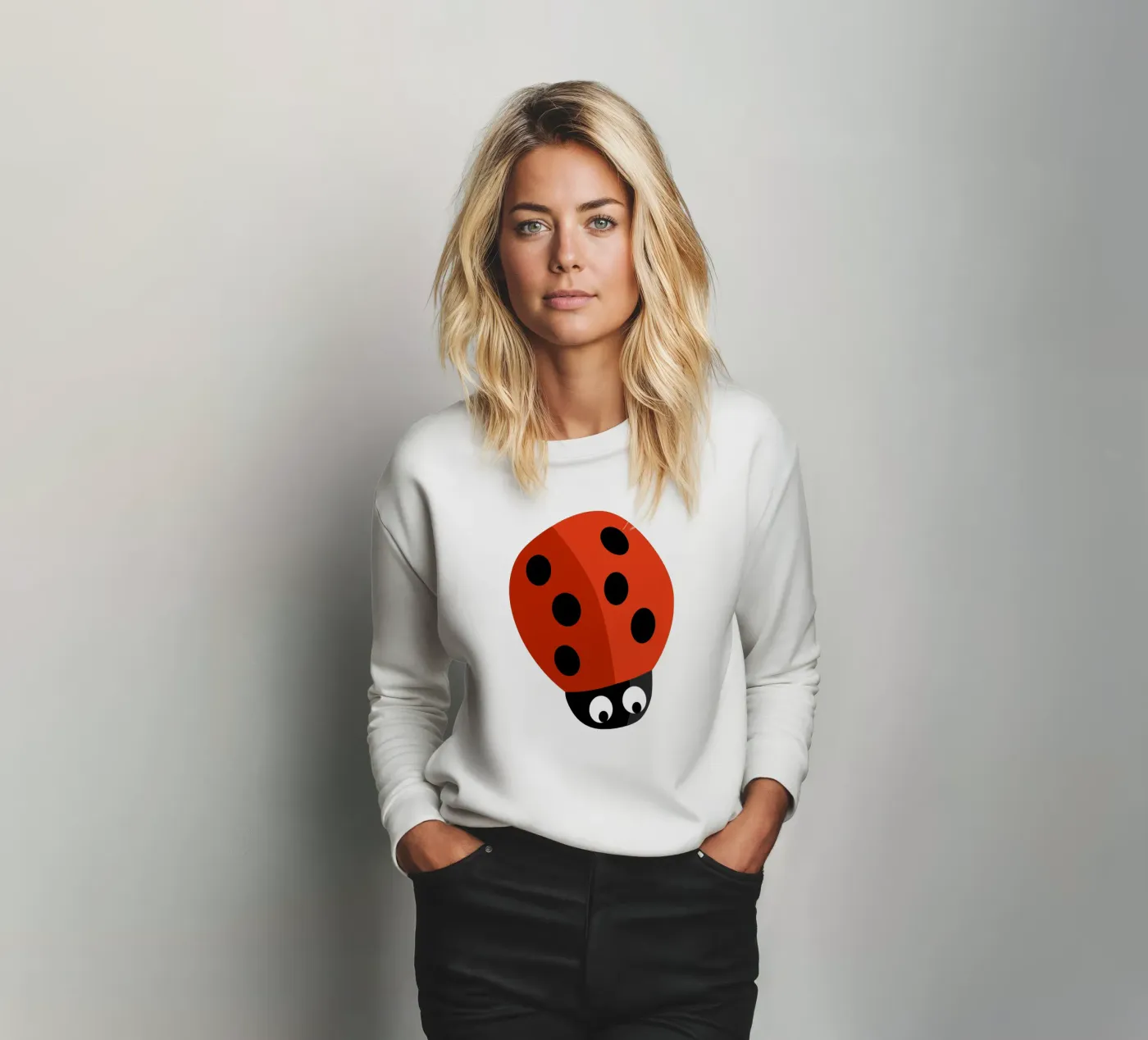 Lieveheersbeestje sweatshirt van C.WILL