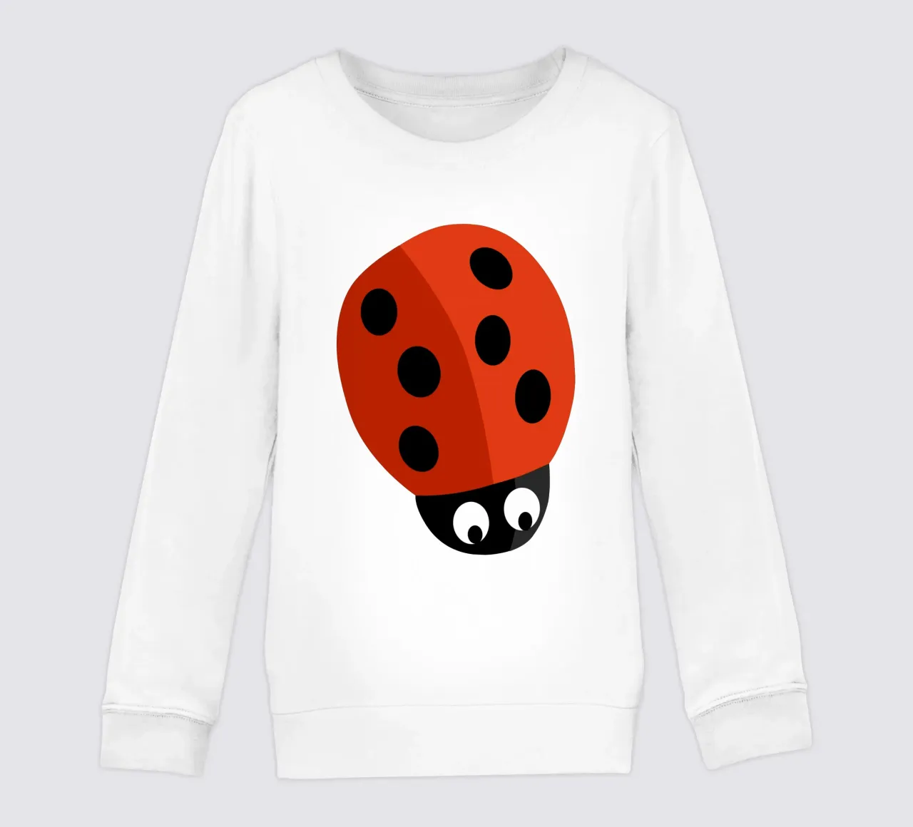 Coccinella felpa bambino da C.WILL