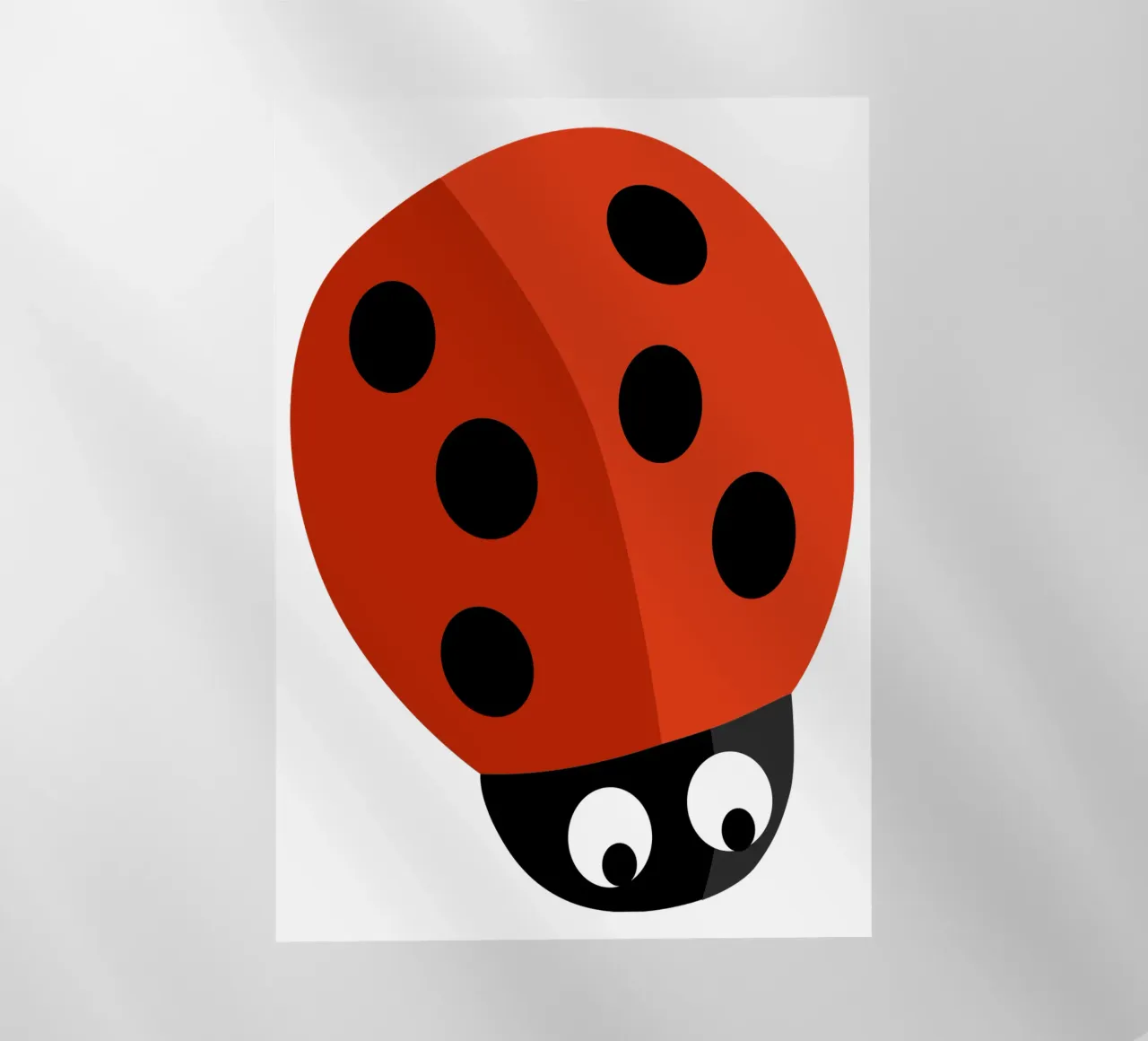 Ladybug backlit folie van C.WILL