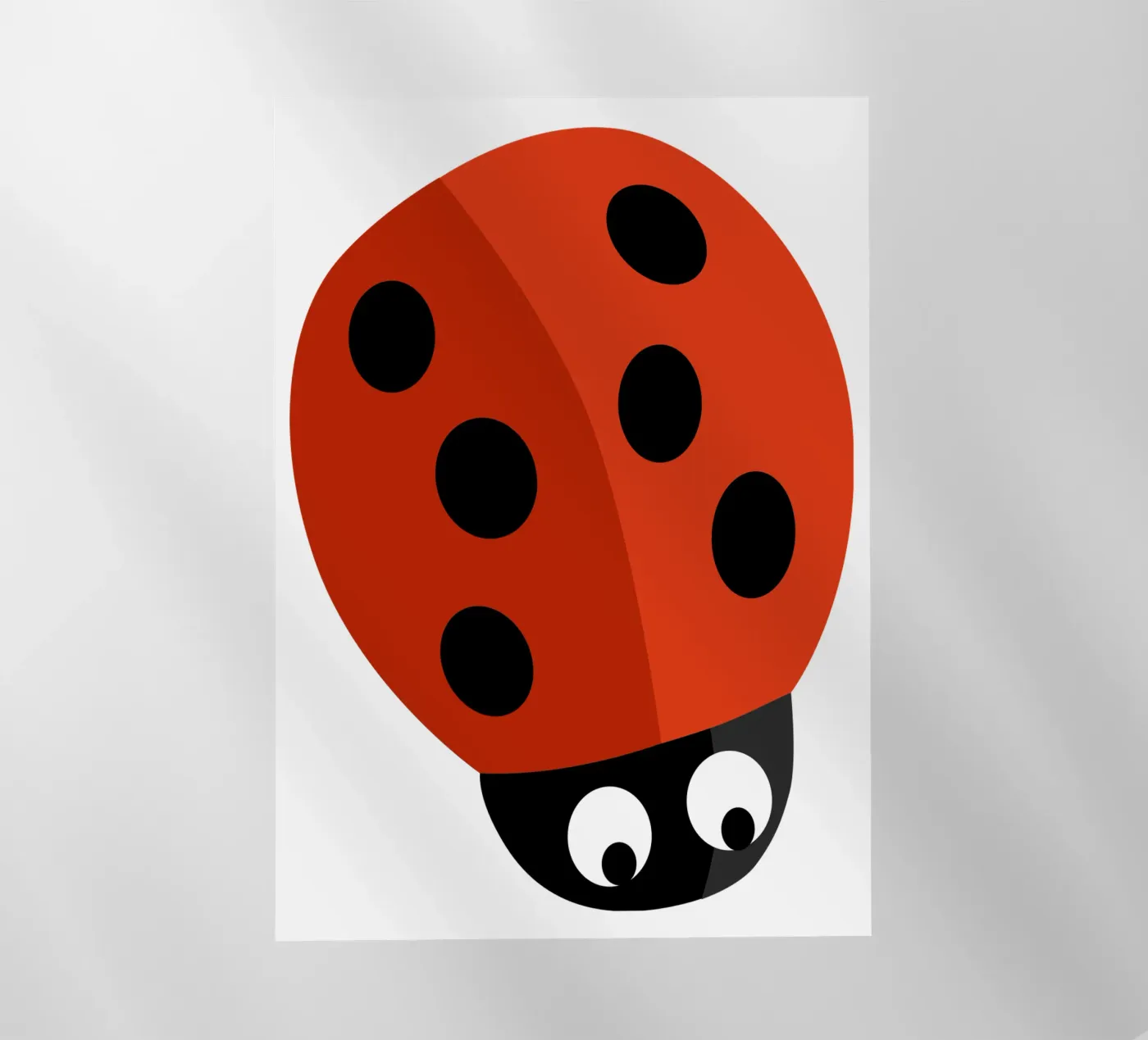 Lieveheersbeestje backlit folie van C.WILL