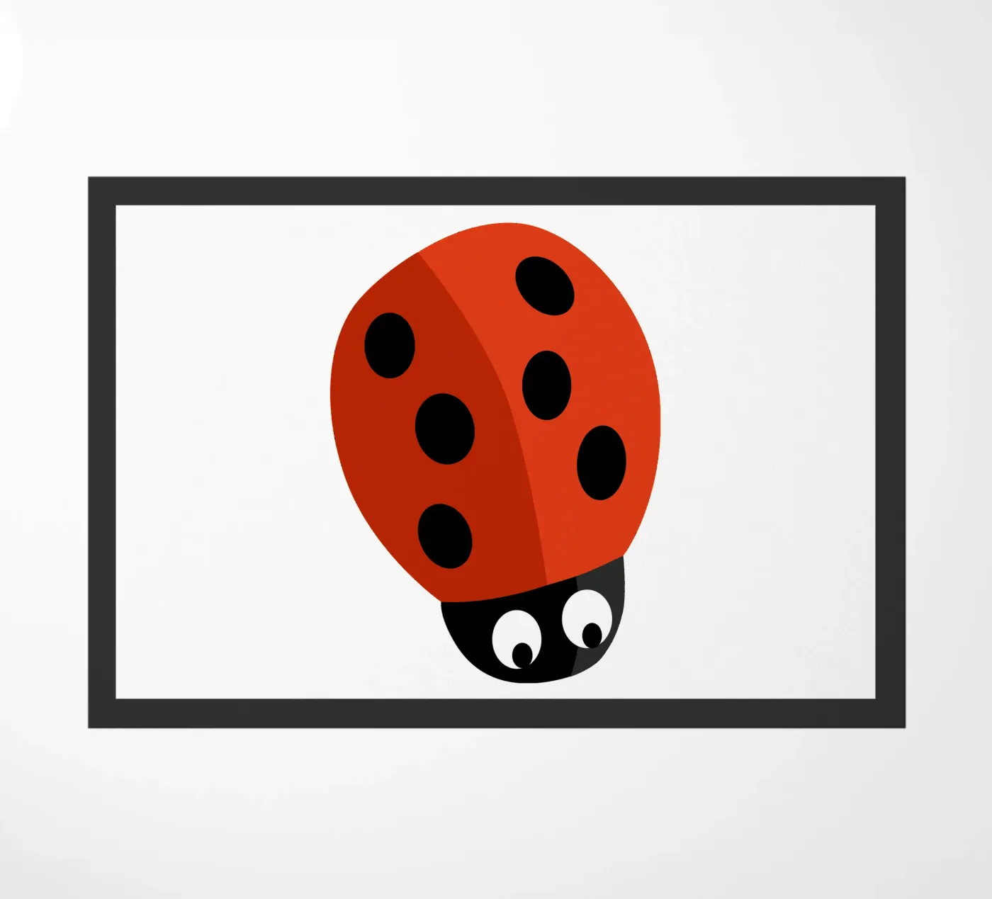 Ladybug paillasson de C.WILL