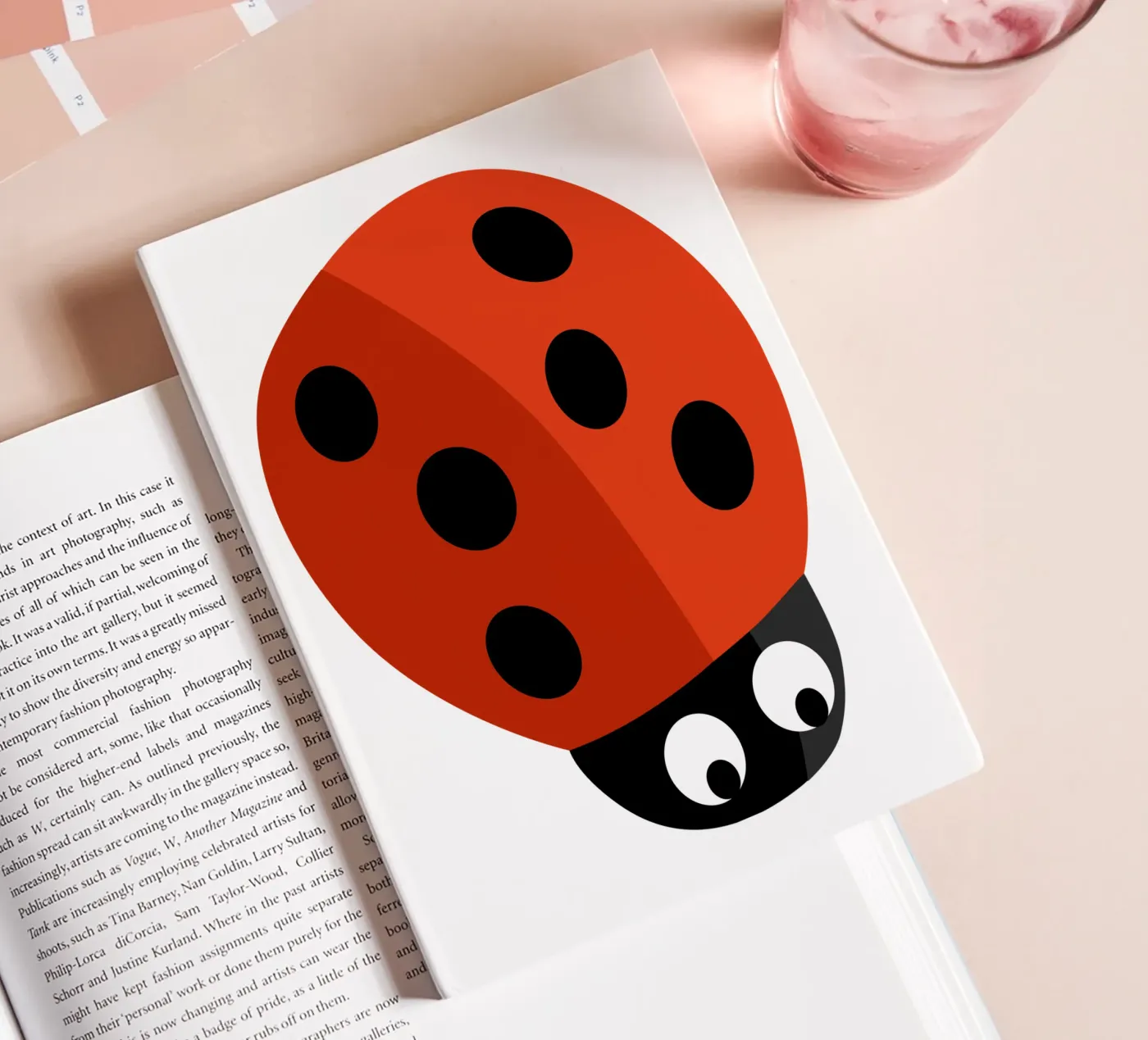 Lieveheersbeestje notitieboek van C.WILL