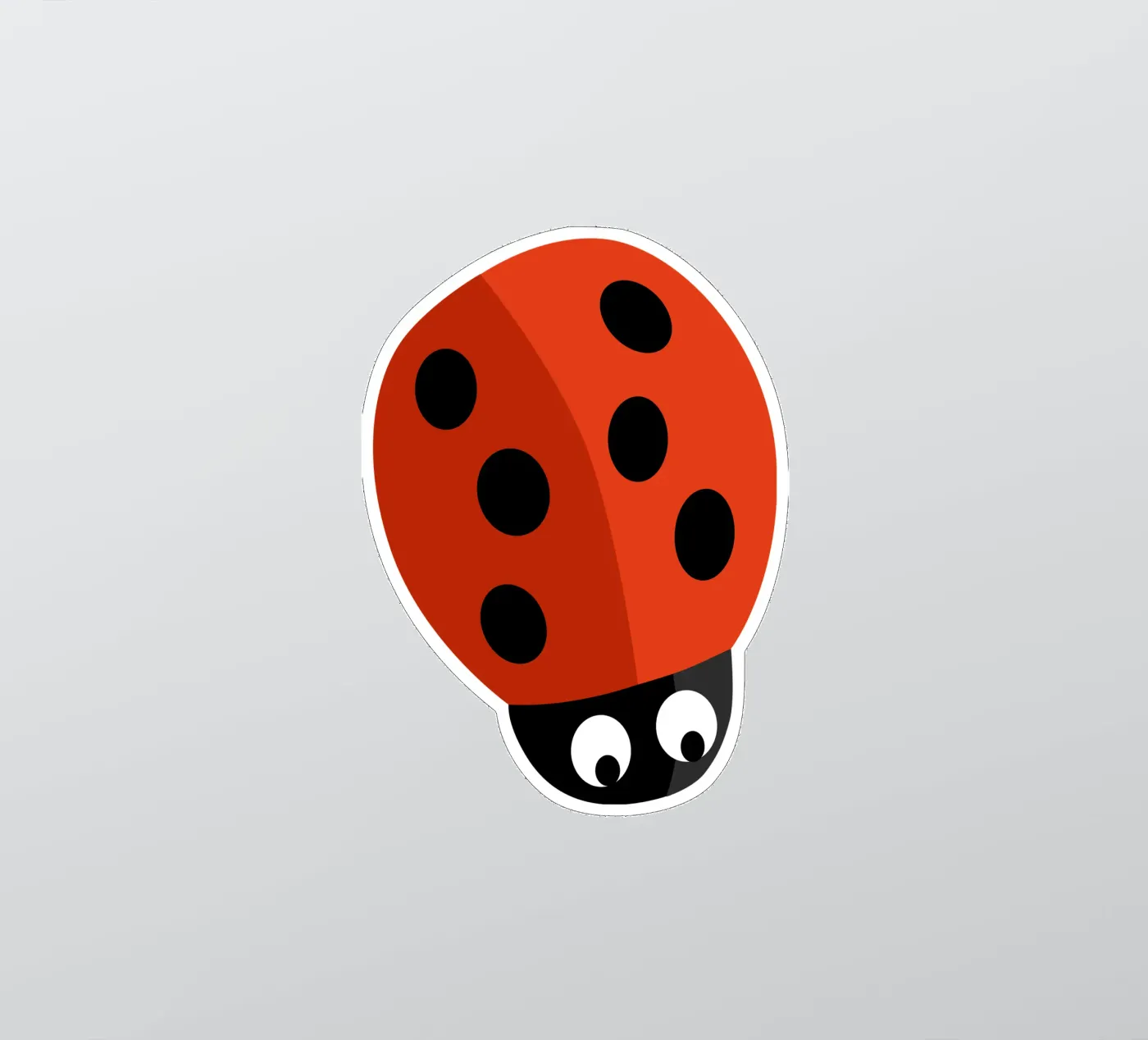 Coccinelle autocollant de C.WILL