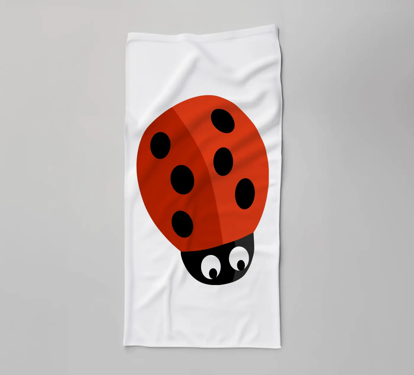 Lieveheersbeestje badhanddoek van C.WILL