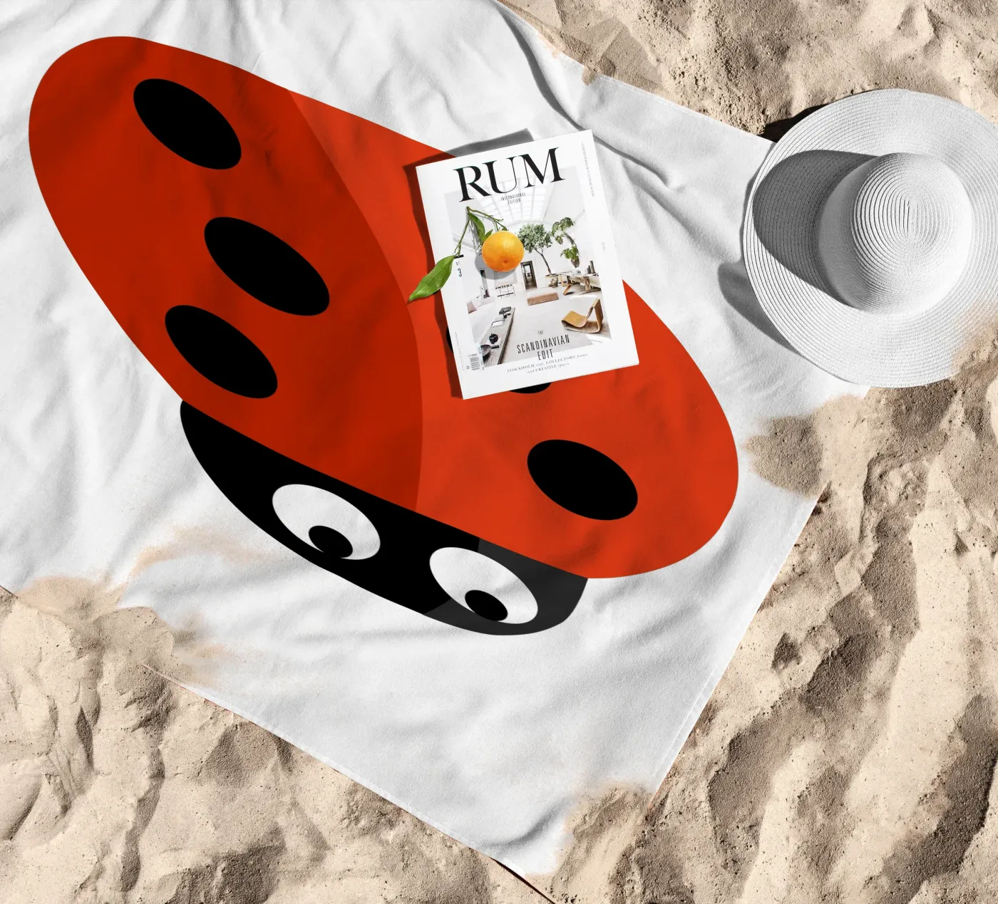 Ladybug Strandtuch von C.WILL