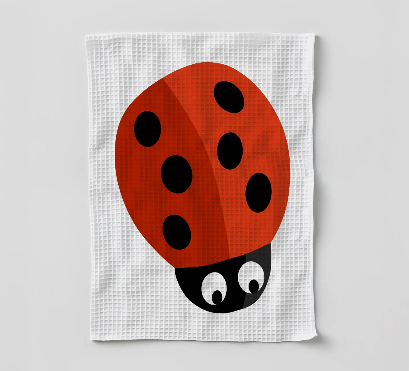 Coccinelle torchon de C.WILL