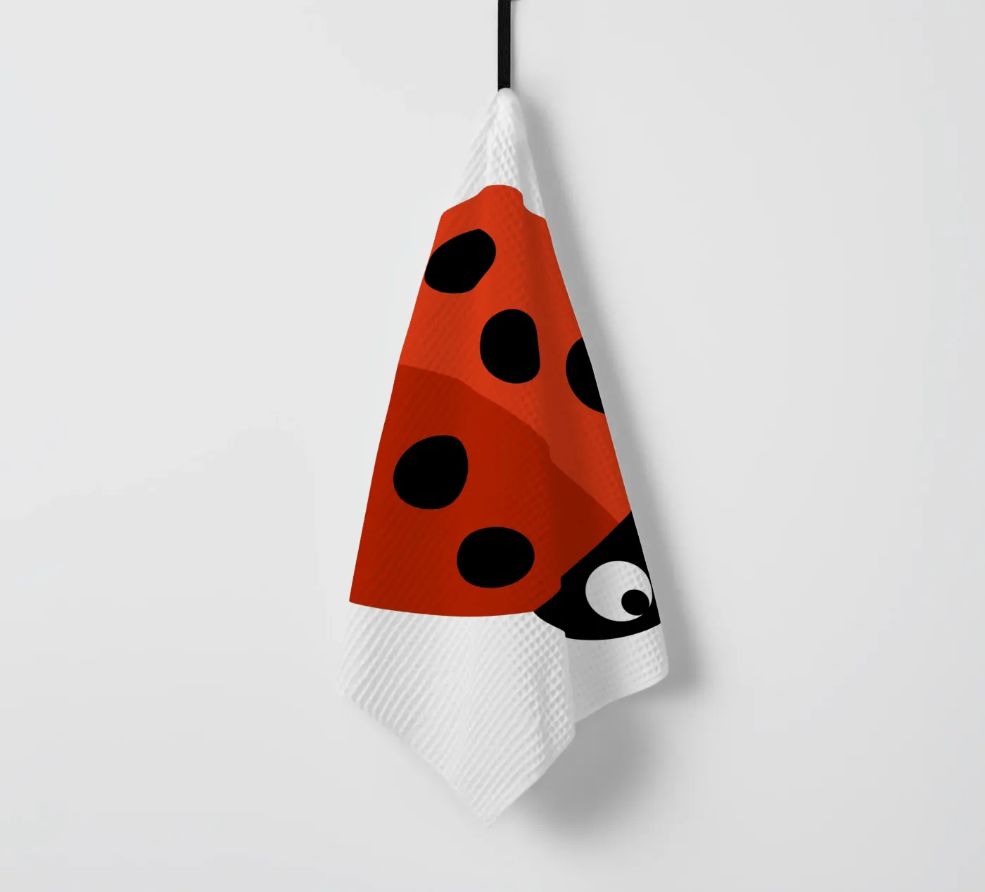 Coccinelle torchon de C.WILL