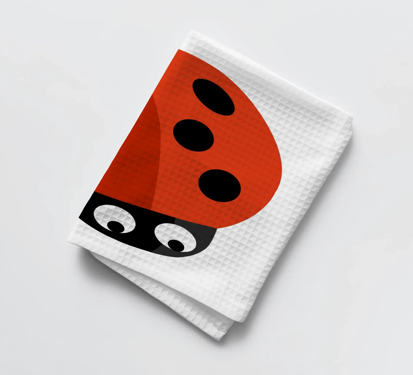 Coccinelle torchon de C.WILL